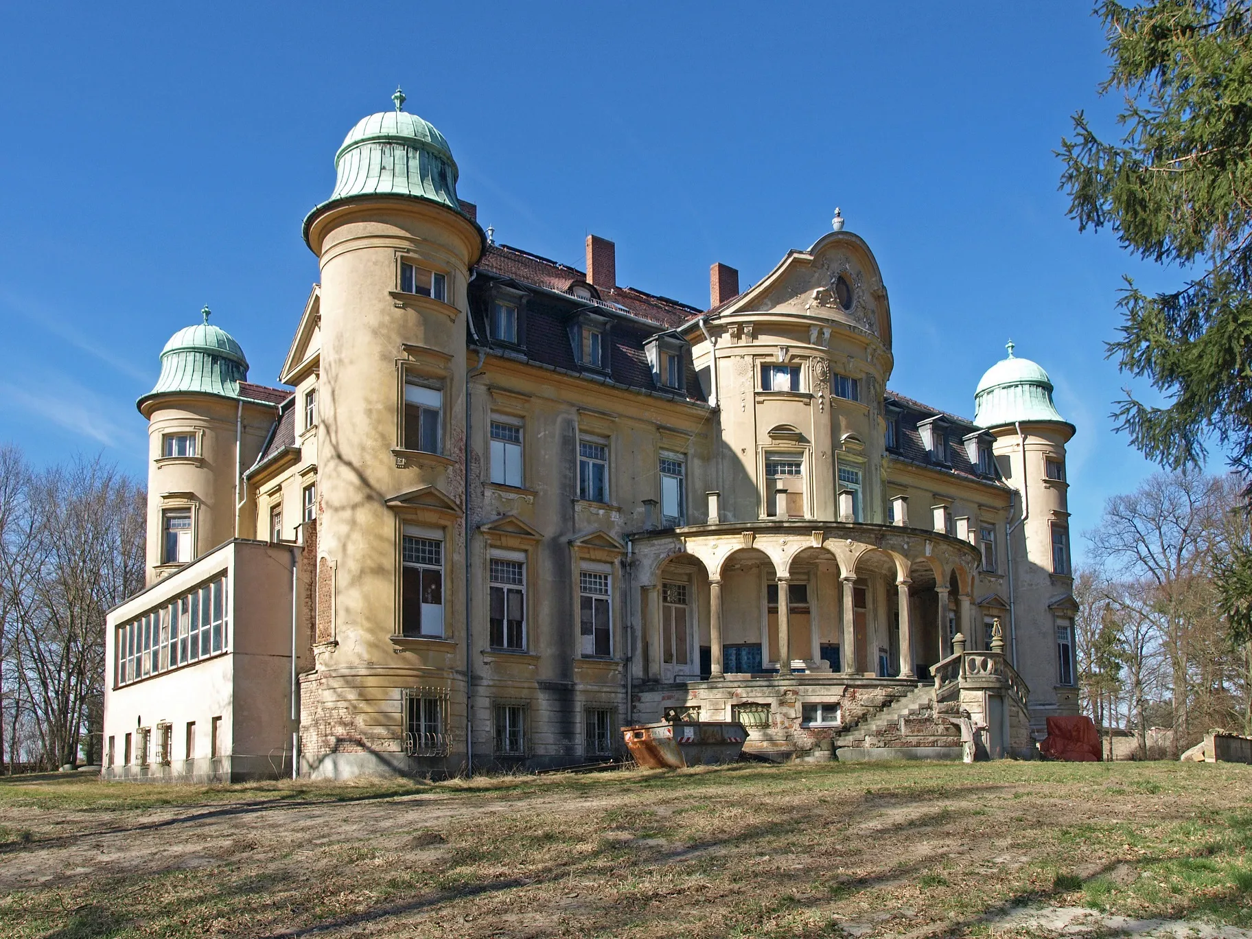 Photo showing: Neues Schloss Ober Rengersdorf