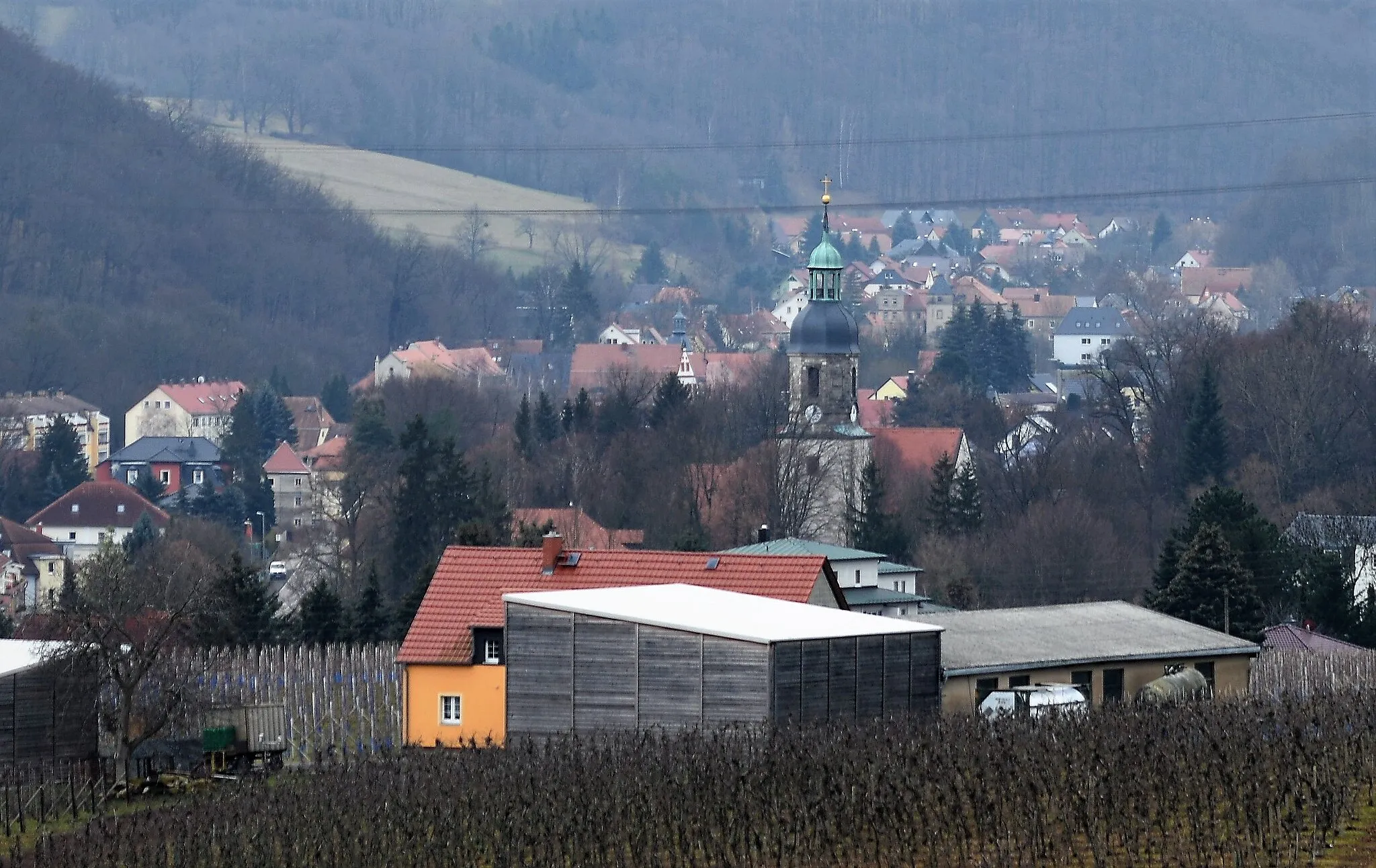 Photo showing: Blick auf Kreischa