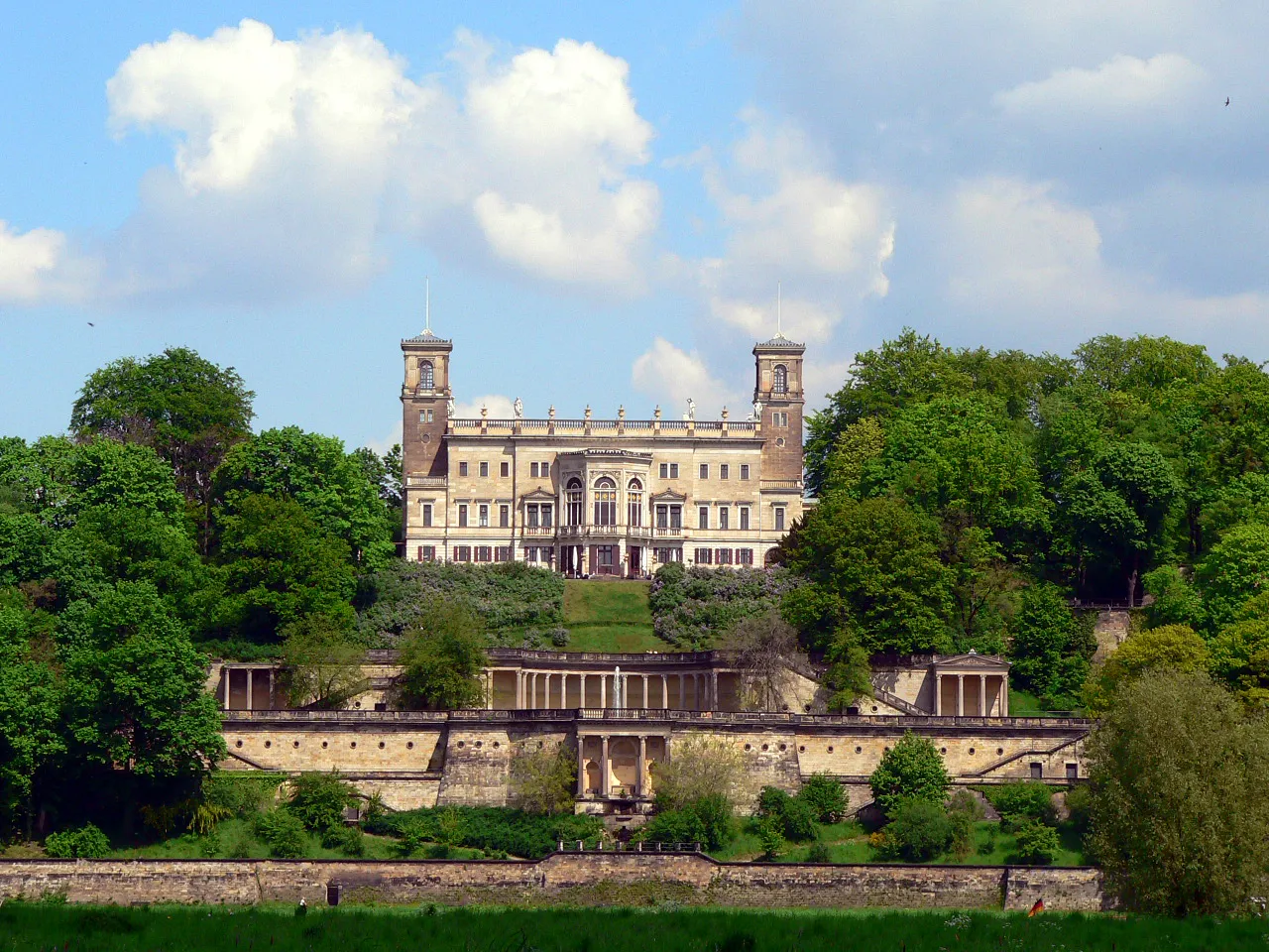 Photo showing: Schloss Albrechtsberg Dresden