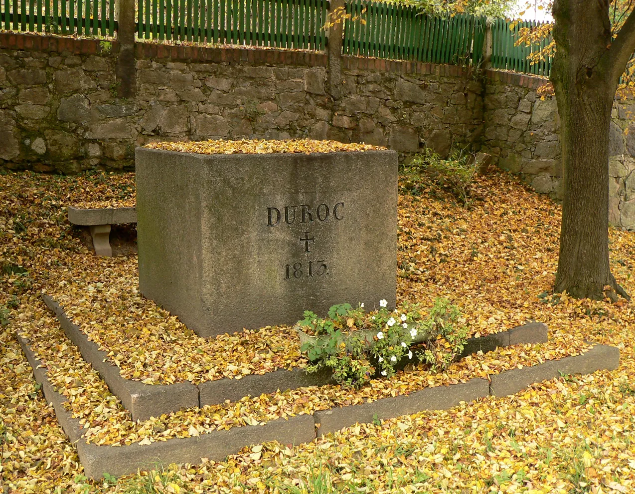 Photo showing: Denkmal für Géraud Christophe Michel Duroc, der 1813 in Markersdorf fiel