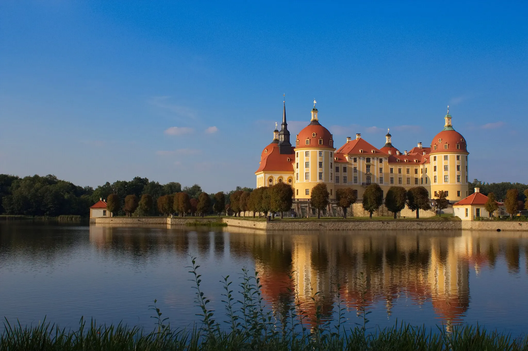 Photo showing: Moritzburg Castle, taken from south-west.