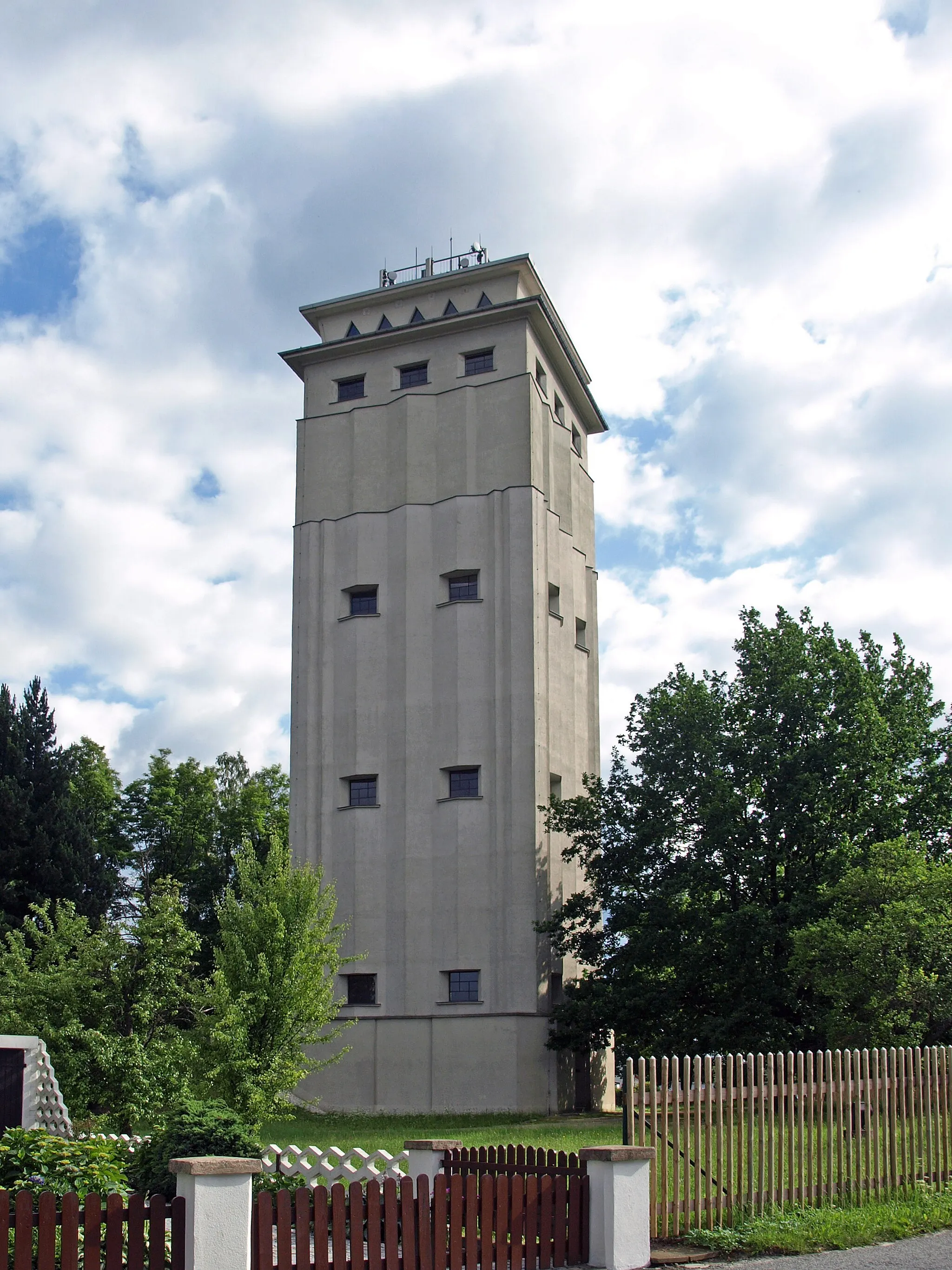 Photo showing: Wasserturm Neugersdorf
