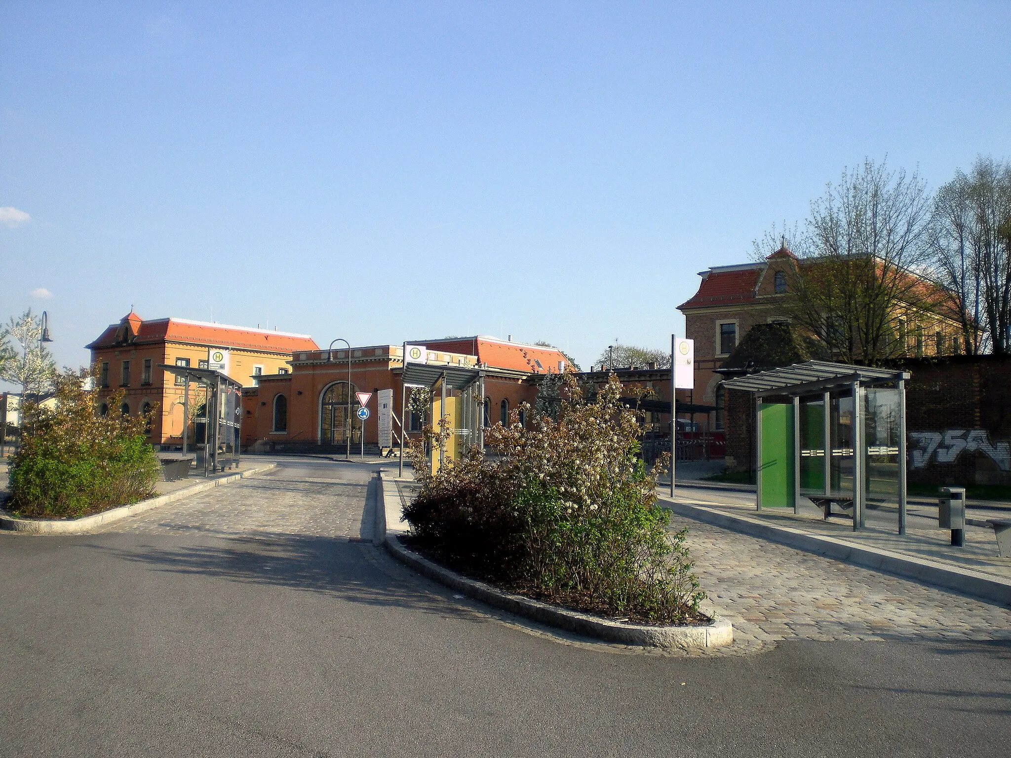 Photo showing: Radeberg Railway Station