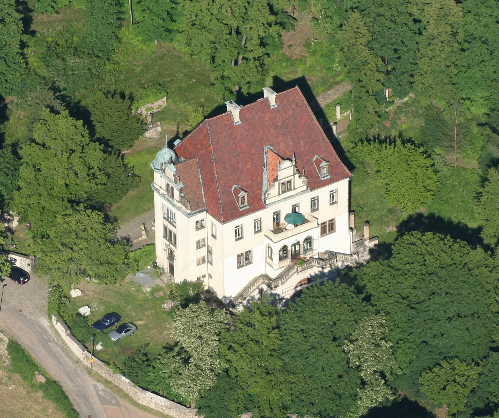 Photo showing: Hohenhaus Radebeul