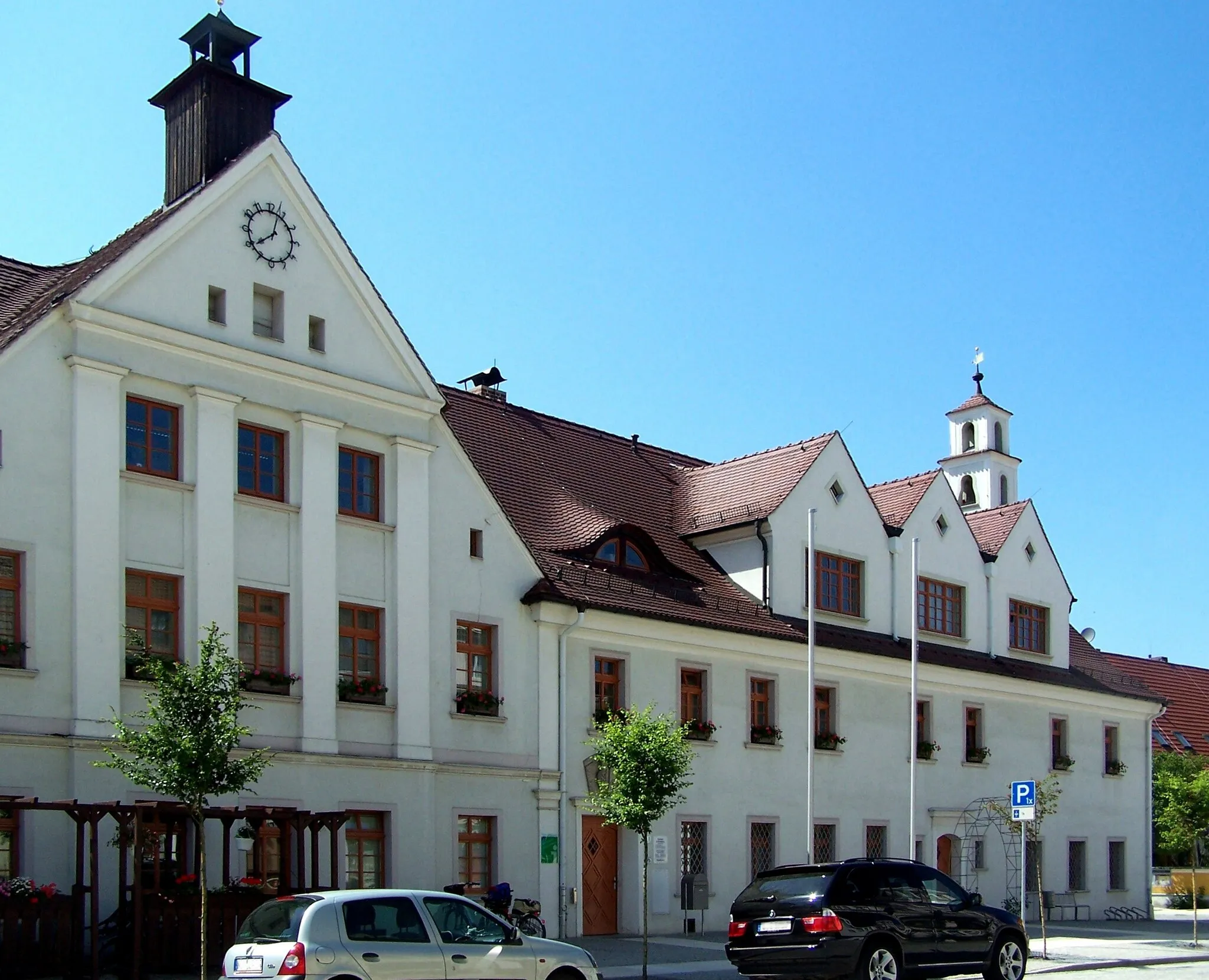 Photo showing: Rathaus von de:Rothenburg/O.L., Landkreis Görlitz