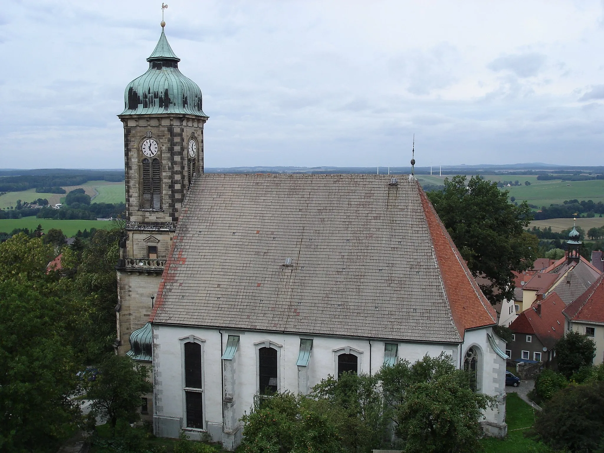 Photo showing: Stolpen, evangelisch-lutherische Stadtkirche