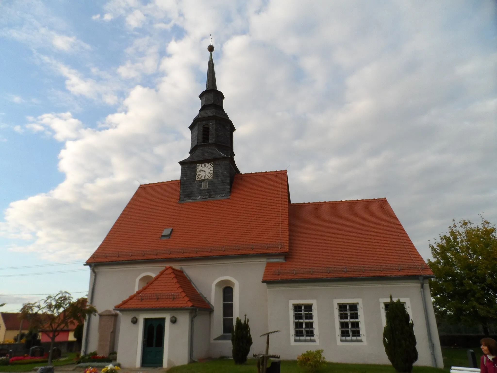 Photo showing: Dorfkirche Tauscha