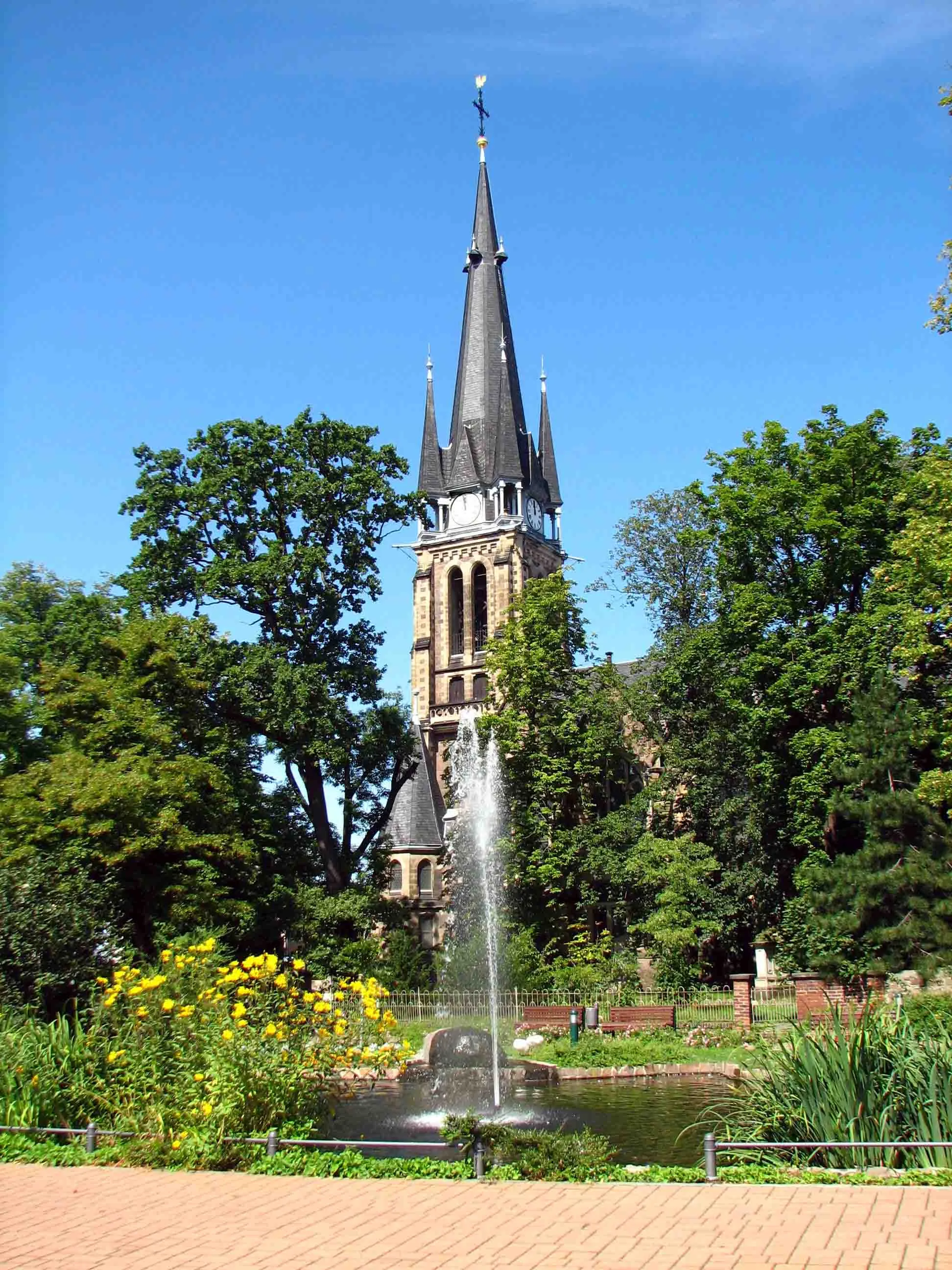 Photo showing: St. Martins Church, Weinböhla
