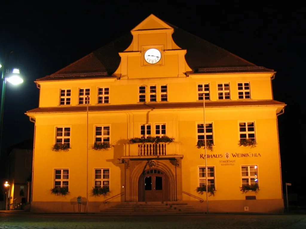 Photo showing: Rathaus in Weinböhla