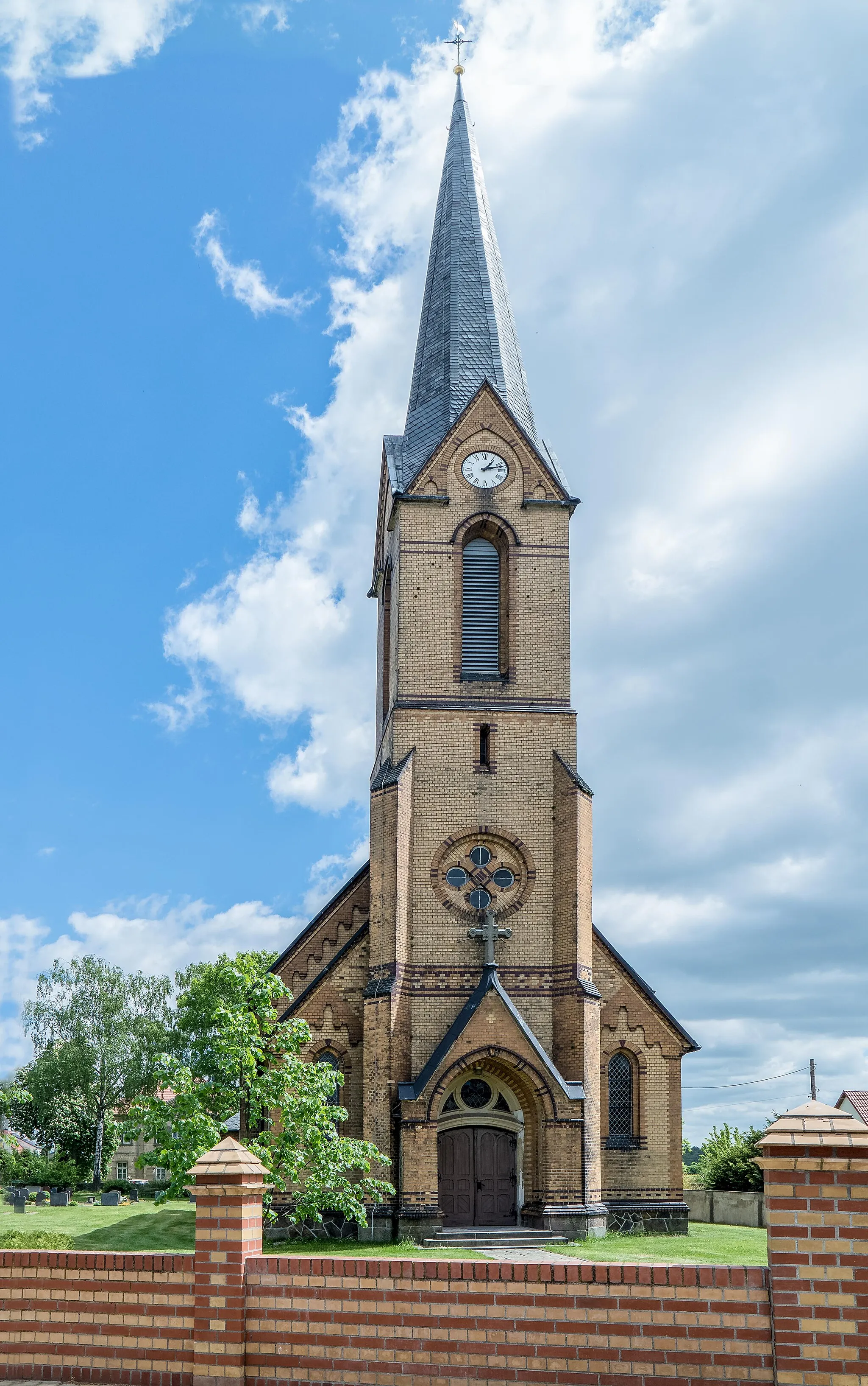 Photo showing: Kirche St. Katharina Kreinitz
