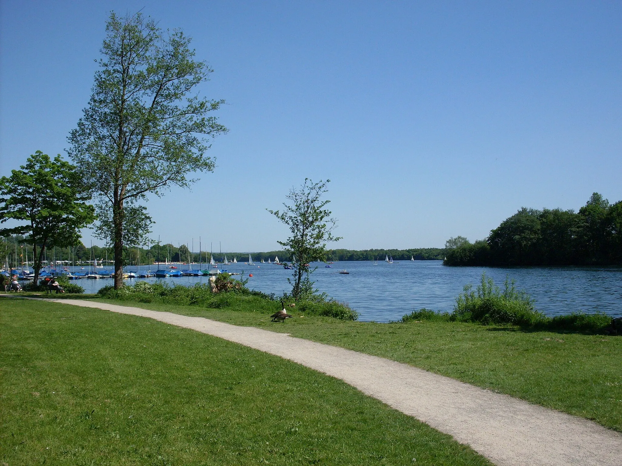 Photo showing: Düsseldorf Unterbacher See