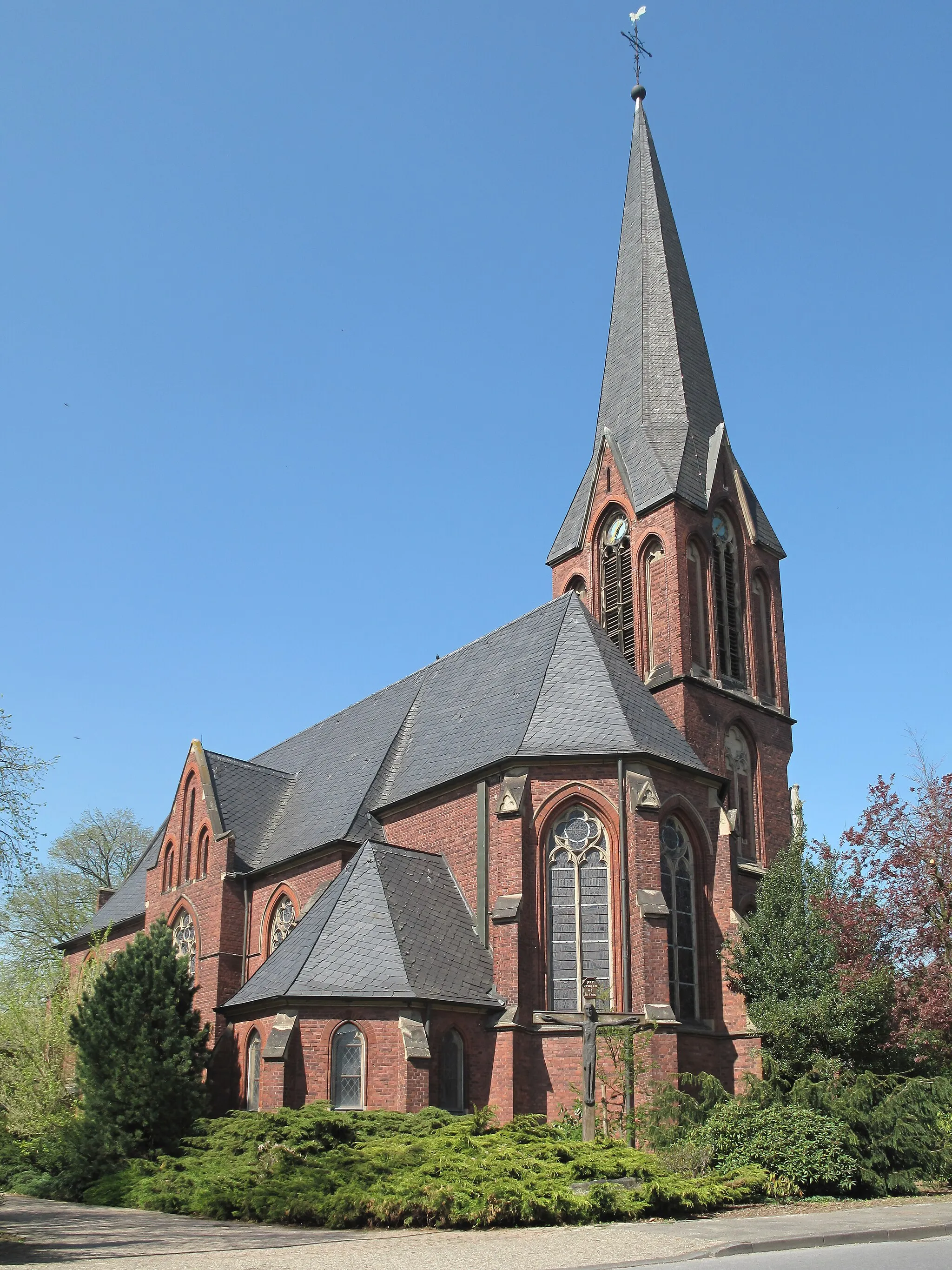 Photo showing: Hamminkeln, church