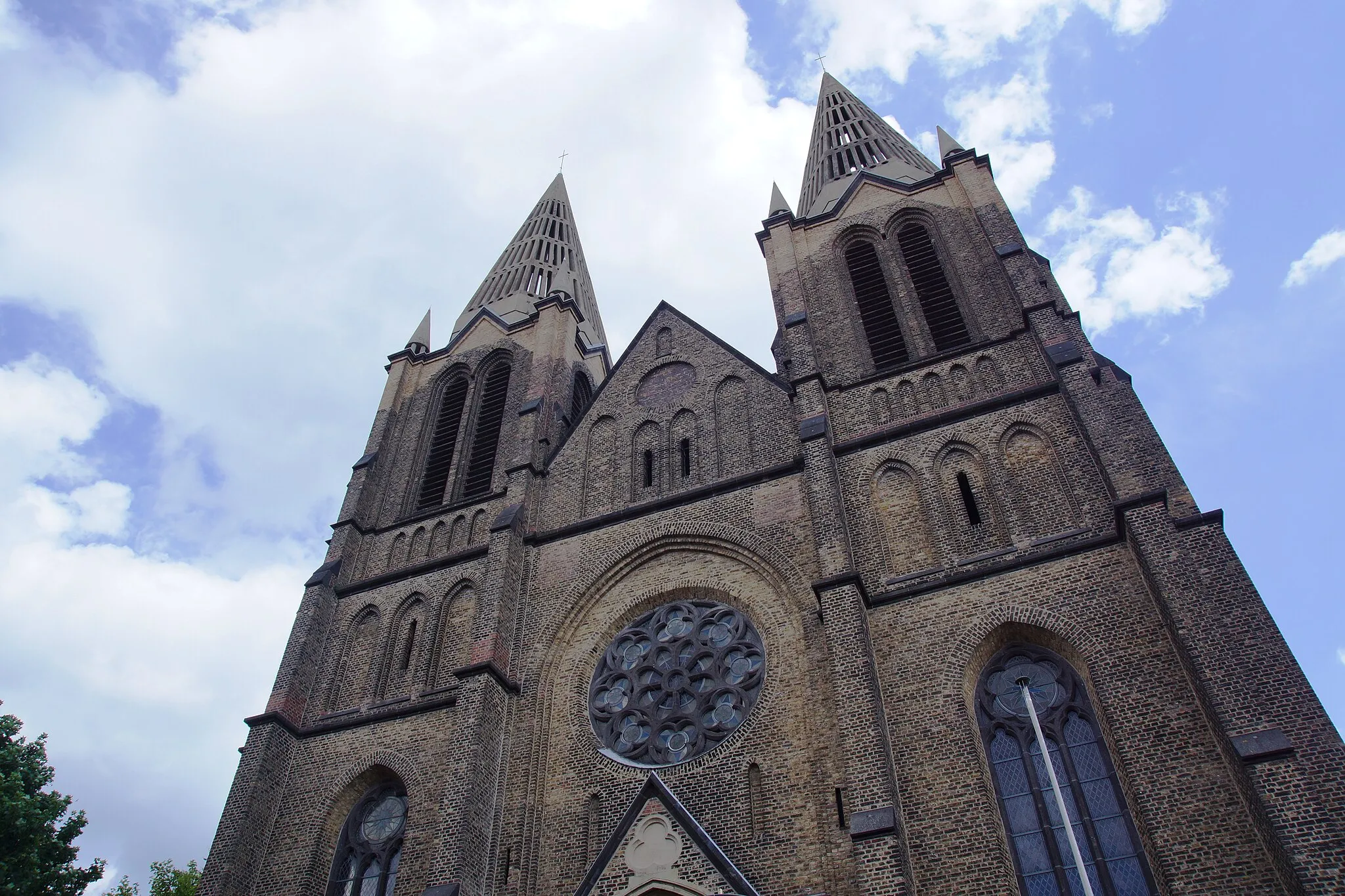 Photo showing: A part of Solingen - City Church