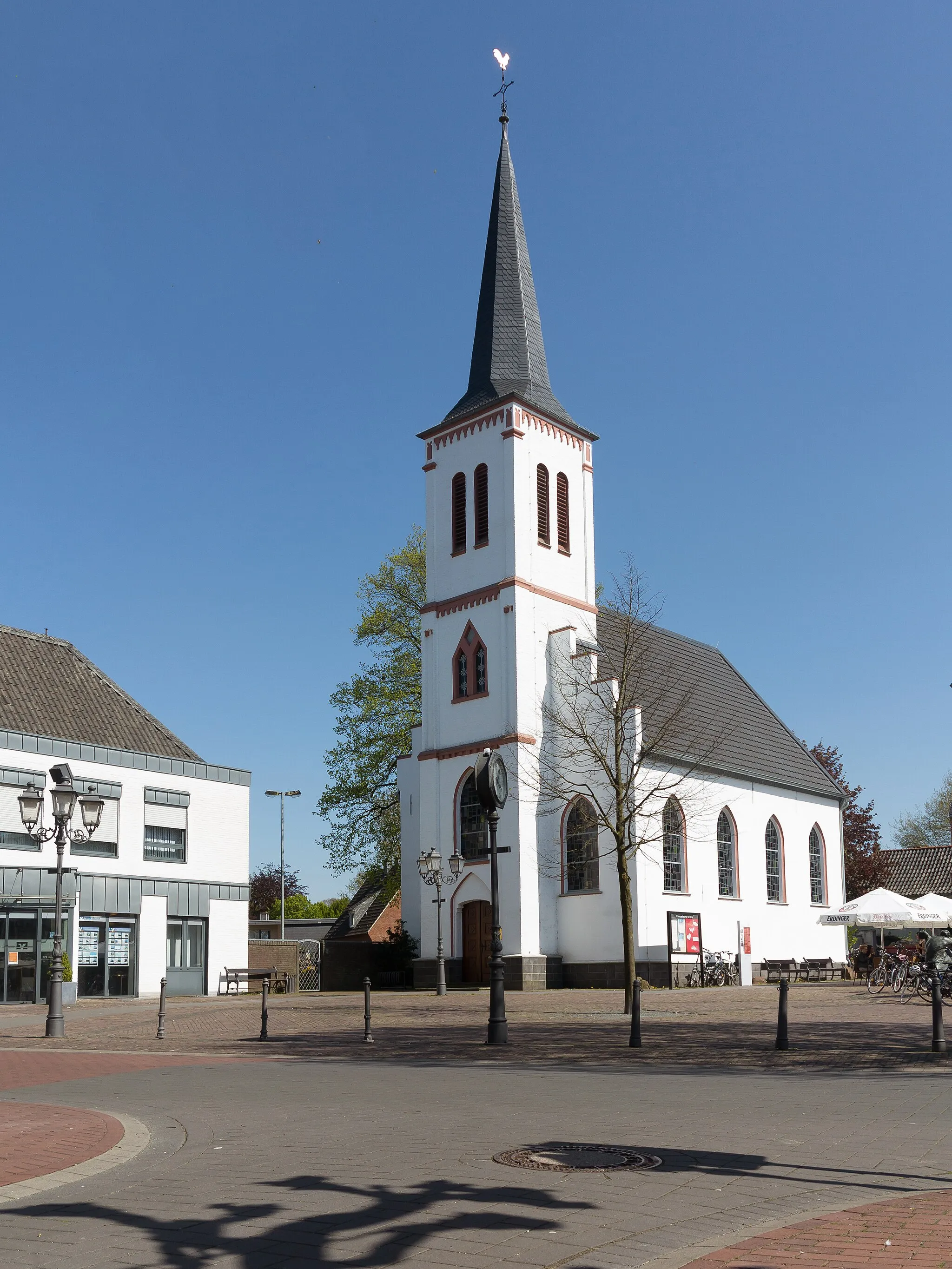Photo showing: Uedem, reformed church