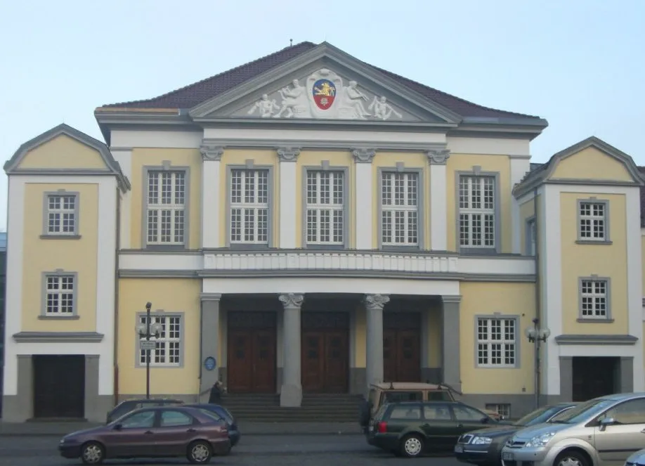 Photo showing: Haupteingang der Festhalle in Viersen, NRW