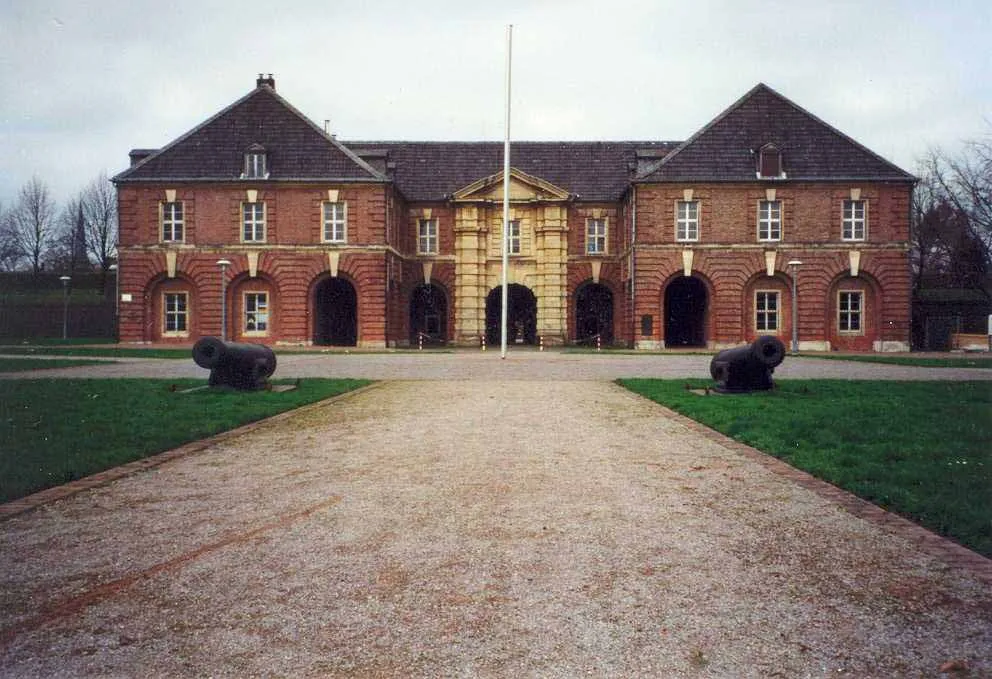 Photo showing: Die Hauptkurtine der Zitadelle von Wesel von innen gesehen