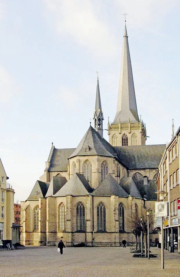 Photo showing: Wesel, Marktplatz mit Blick auf den Willibrordi-Dom