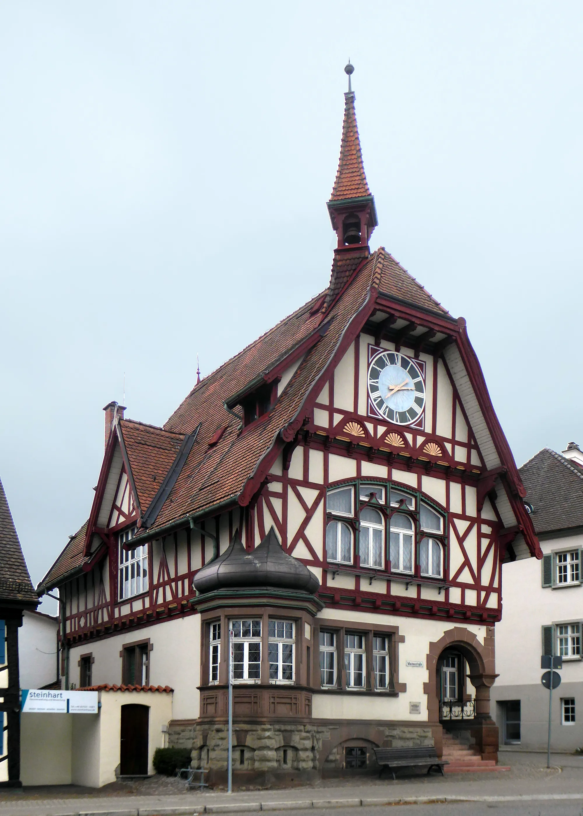 Photo showing: Allmannsdorf (Konstanz), Altes Rathaus von Südosten.