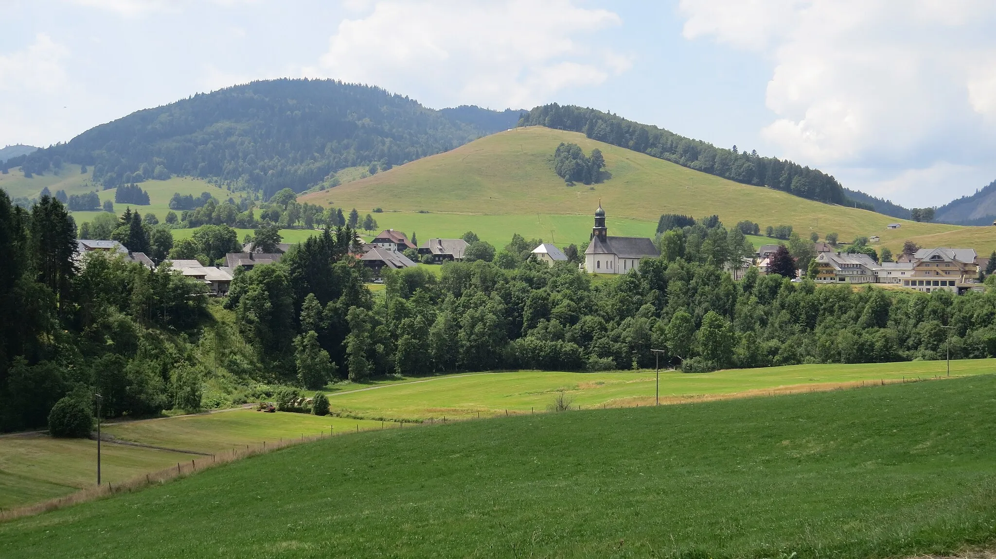 Photo showing: Innerlehen, Bernau im Schwarzwald, von Osten