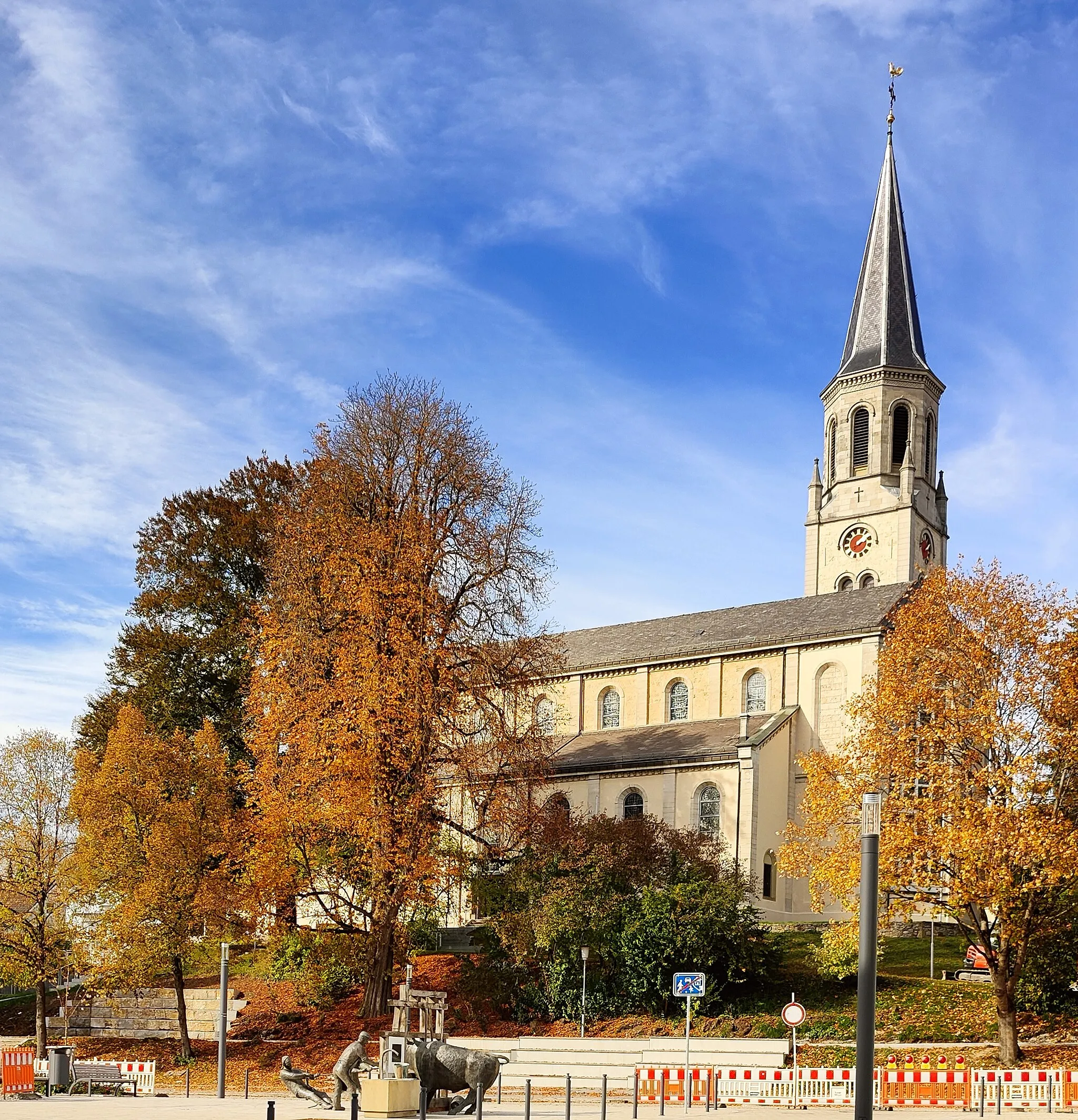 Photo showing: Katholische Pfarrkirche St. Laurentius Deißlingen, Landkreis Rottweil, Baden-Württemberg, Deutschland