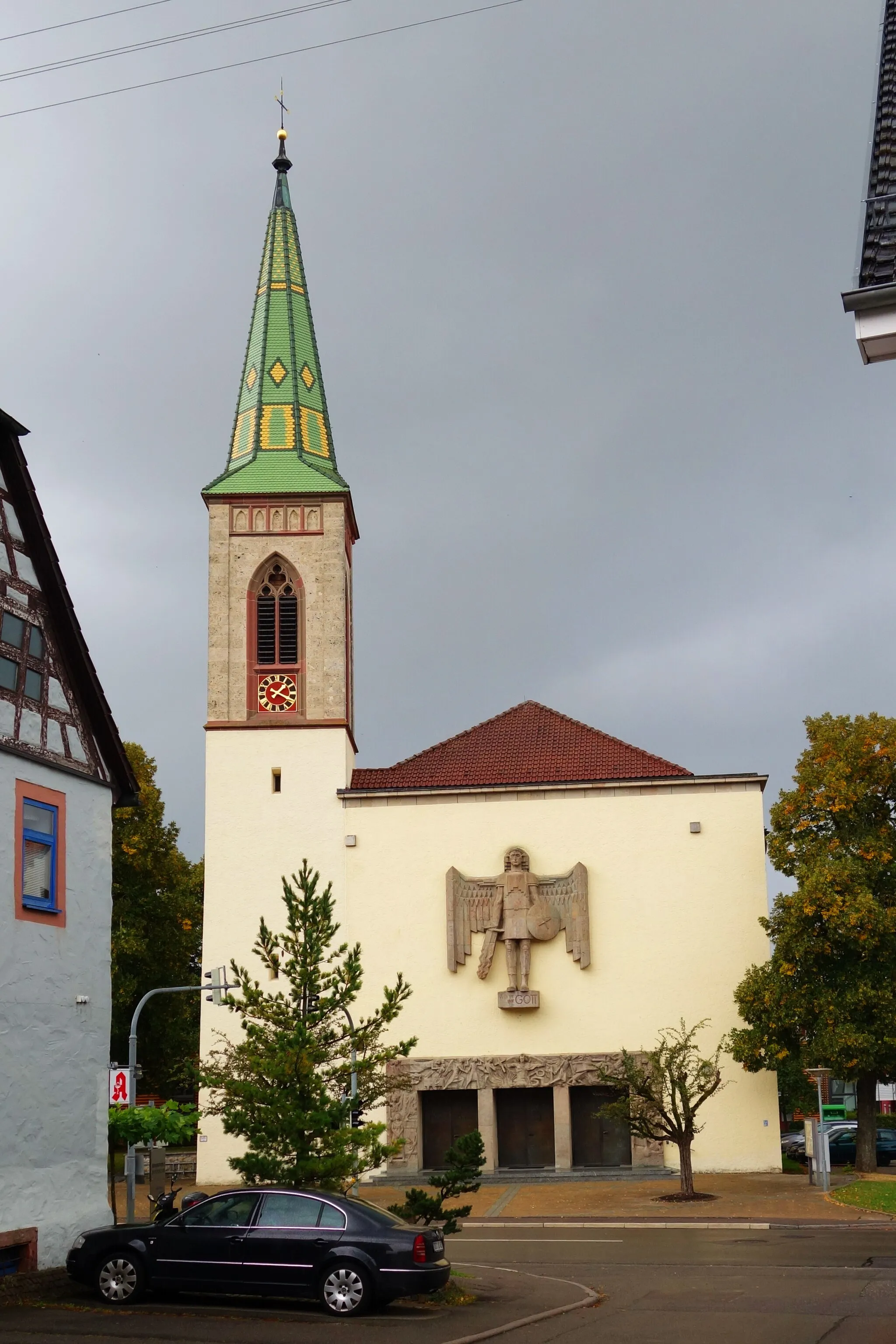 Photo showing: Katholische Kirche St. Michael in Denkingen