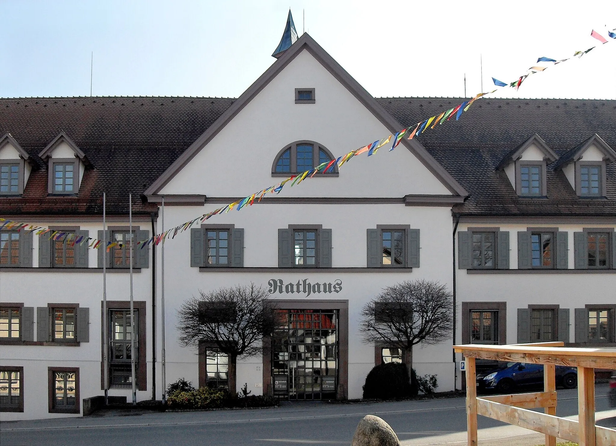 Photo showing: Rathaus mit Heimatmuseum in Dunningen