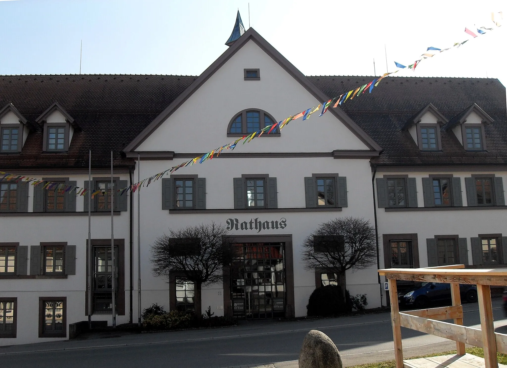 Photo showing: Rathaus mit Heimatmuseum in Dunningen