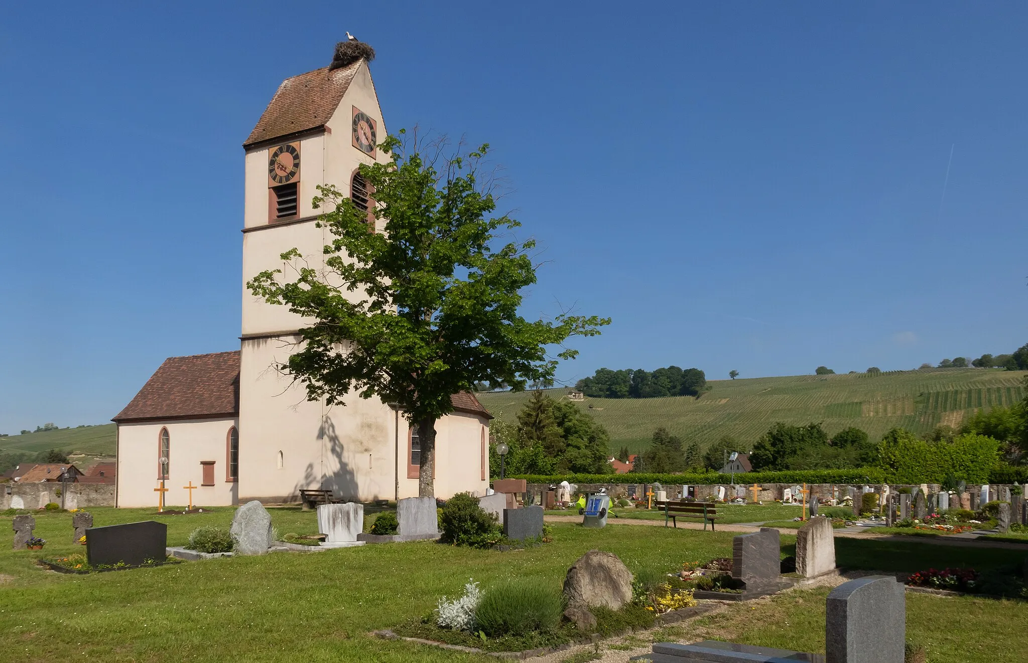 Photo showing: Efringen, reformed church