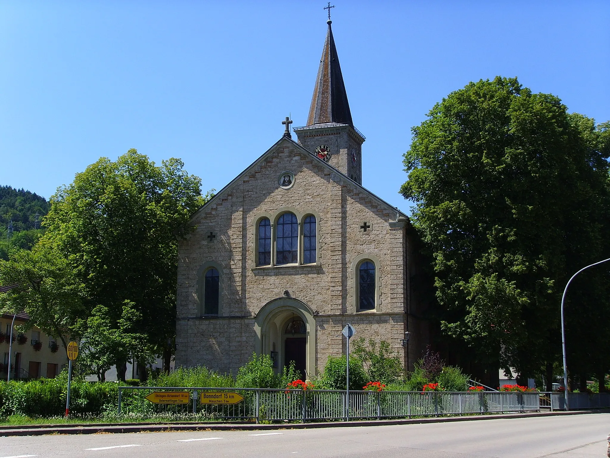 Photo showing: Church of Eggingen, Germany