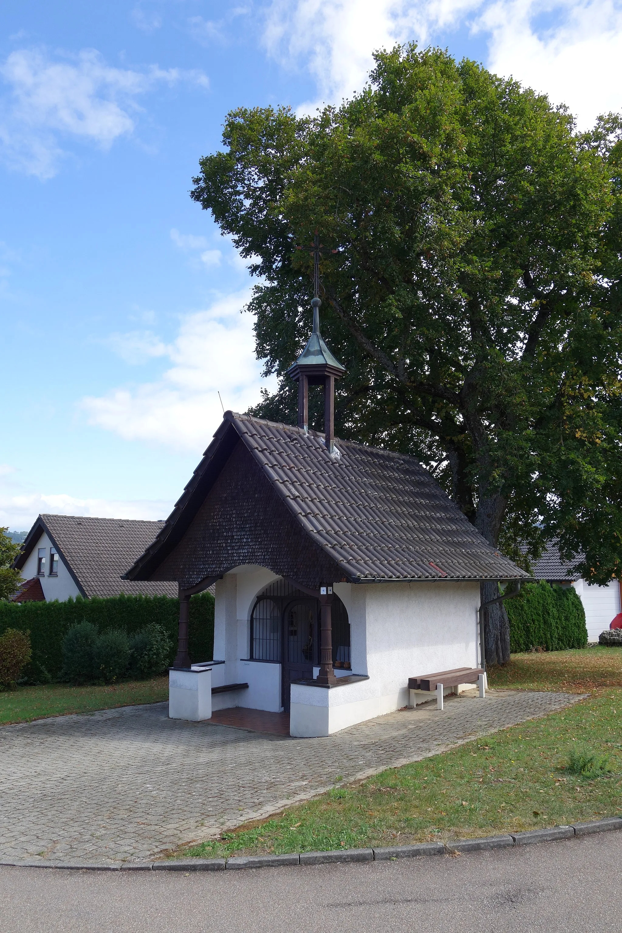 Photo showing: Öschkapelle ("Zwölf-Boten-Kapelle") in Frittlingen, Kapellenstraße 43