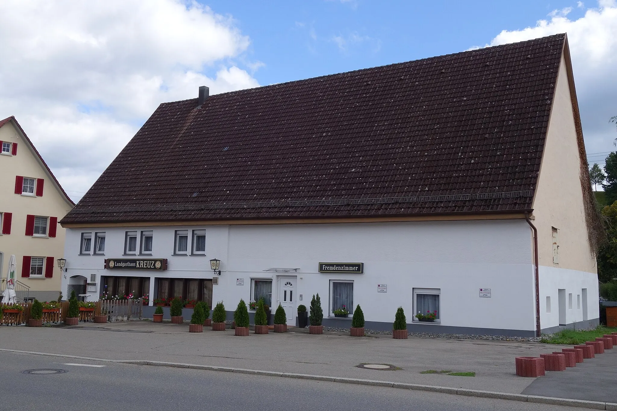 Photo showing: Landgasthof Kreuz in Frittlingen, Hauptstraße 56