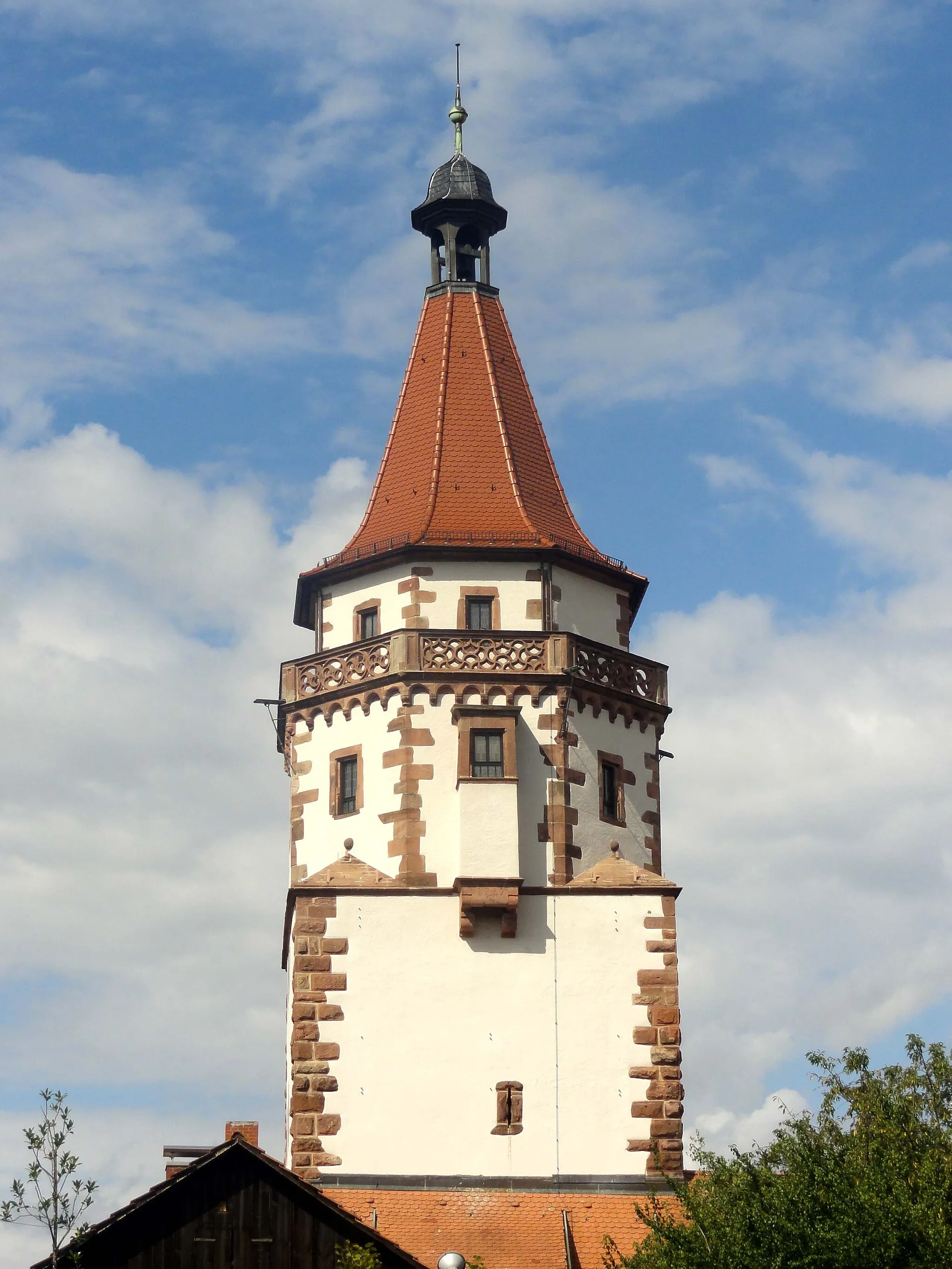 Photo showing: Gengenbach, Niggelturm, Blick von Süden.