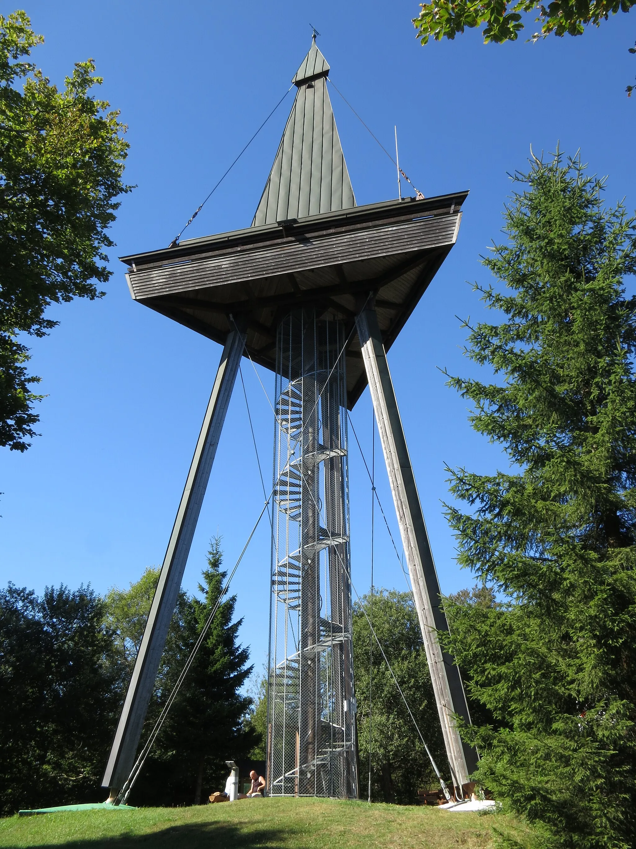 Photo showing: Aussichtsturm auf dem Gugel bei Herrischried im Hotzenwald.