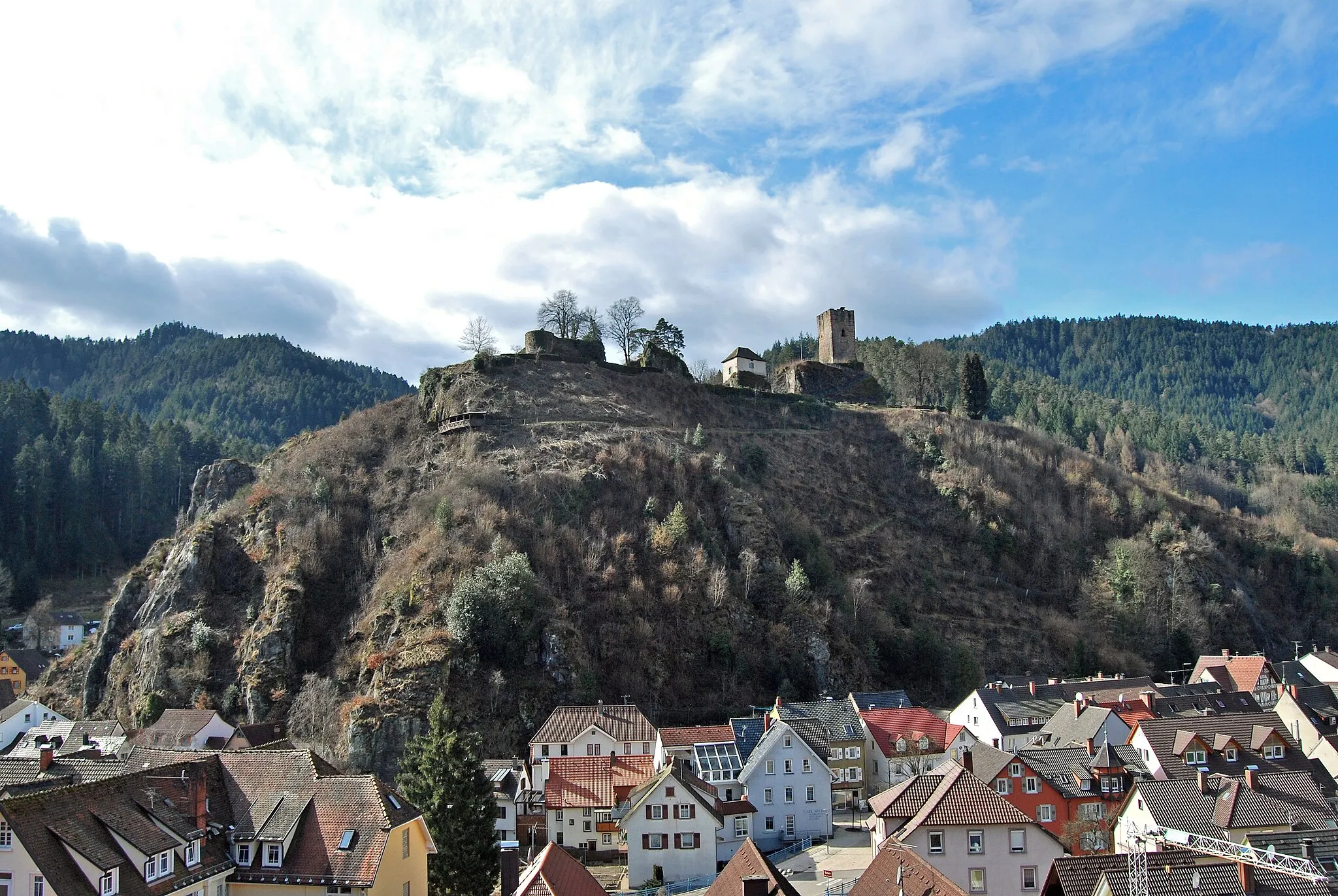 Photo showing: Burg Hornberg