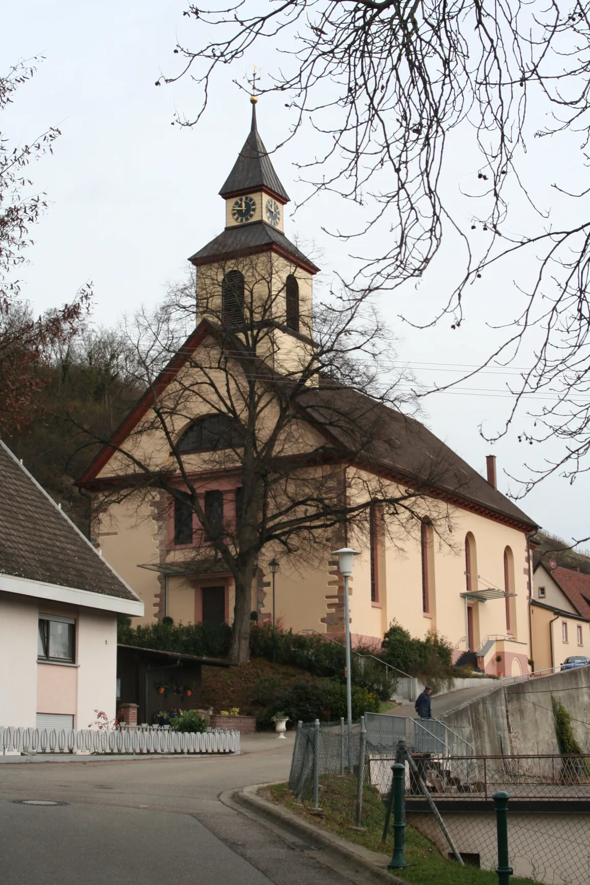 Photo showing: Katholische Kirche Wasenweiler