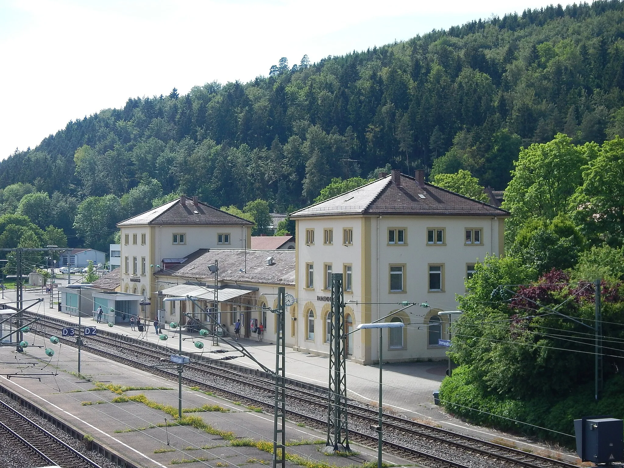 Photo showing: Bahnhof Immendingen