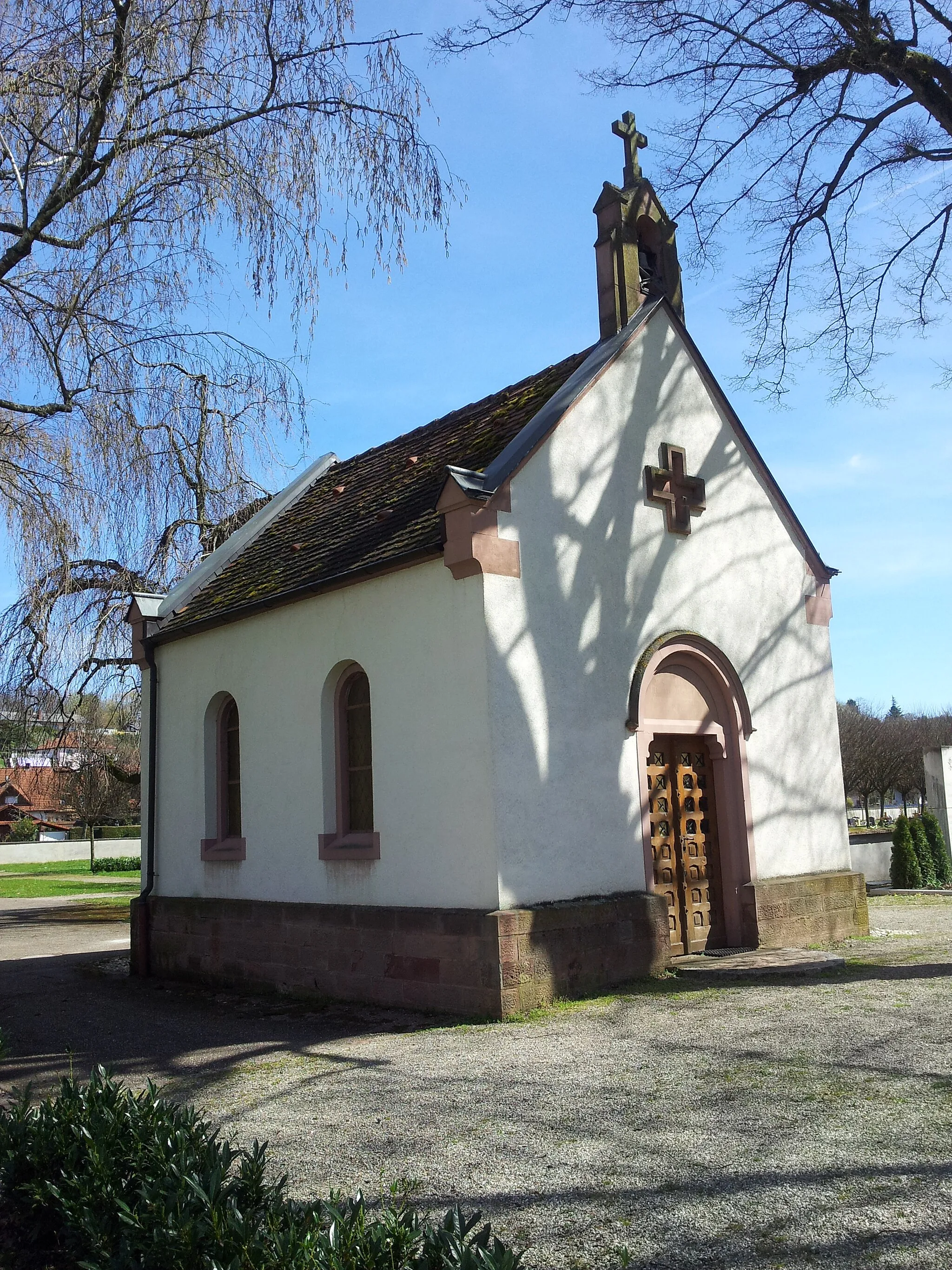 Photo showing: Alte Kapelle auf dem Friedhof in Kenzingen