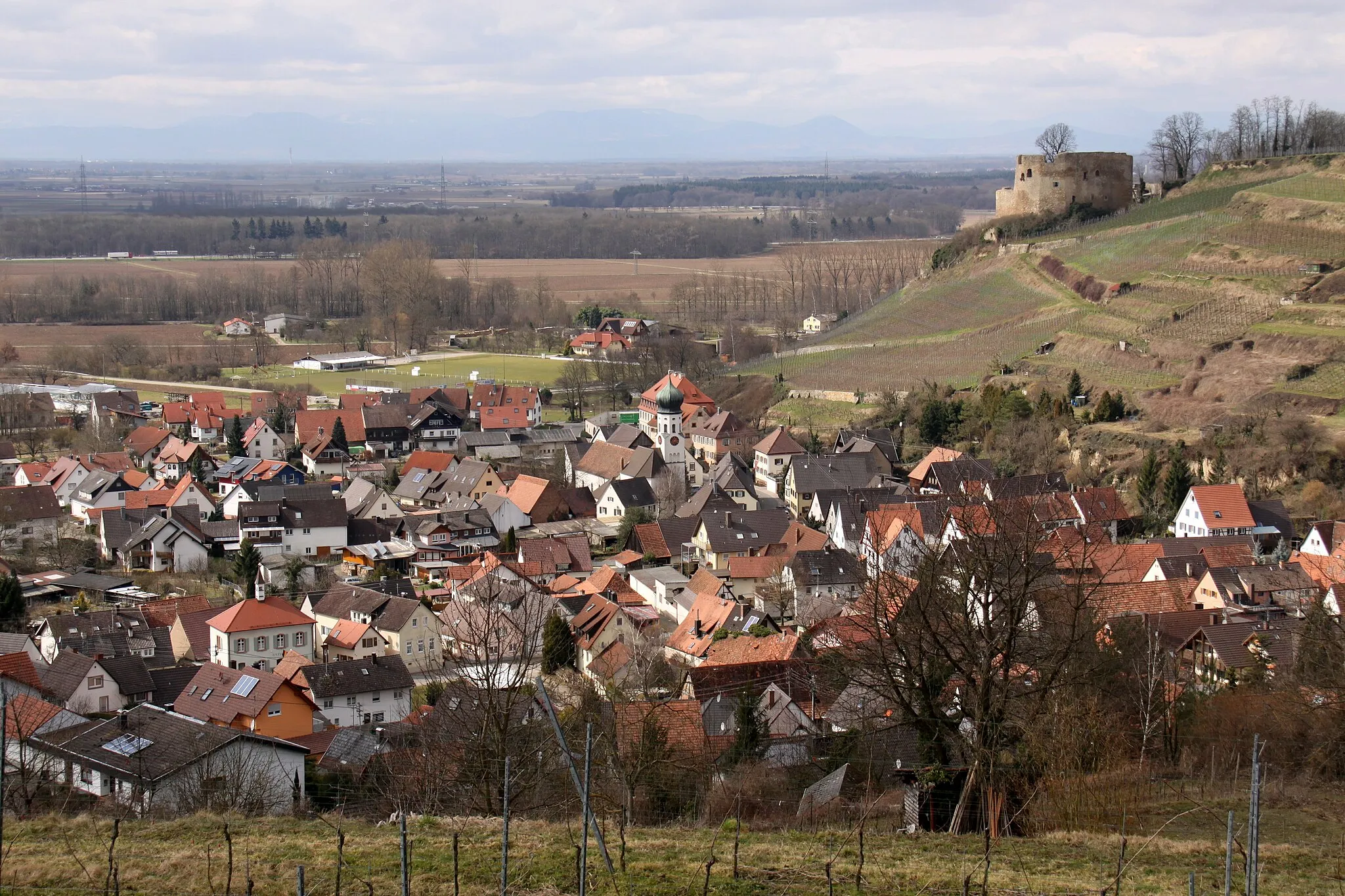 Photo showing: Hecklingen, part of Kenzingen, Germany