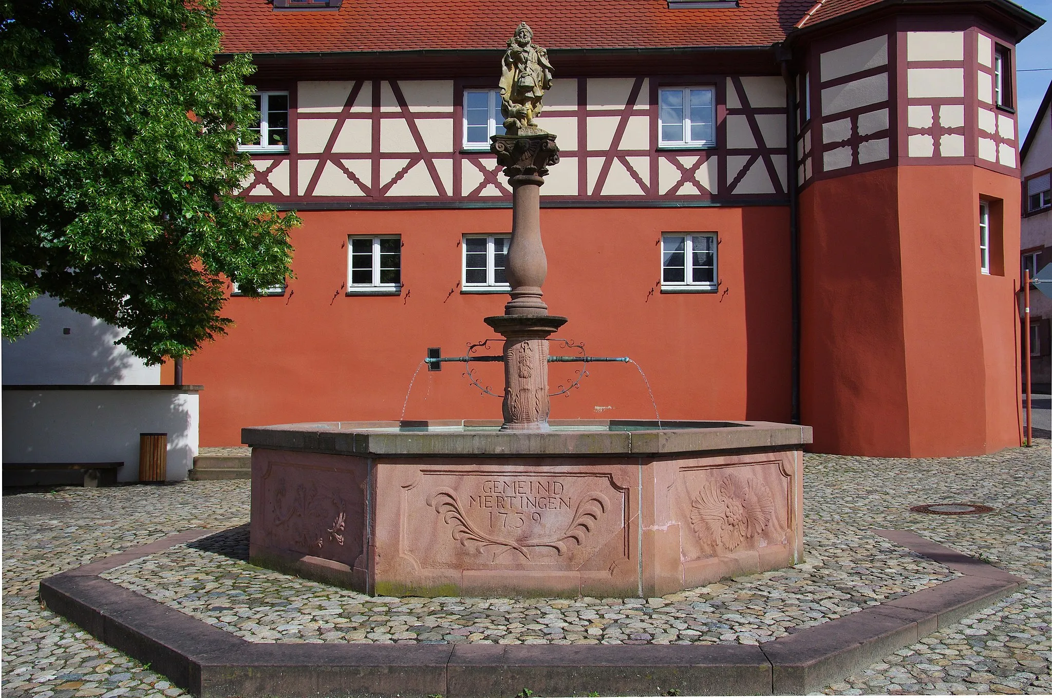 Photo showing: Stockbrunnen in Merdingen