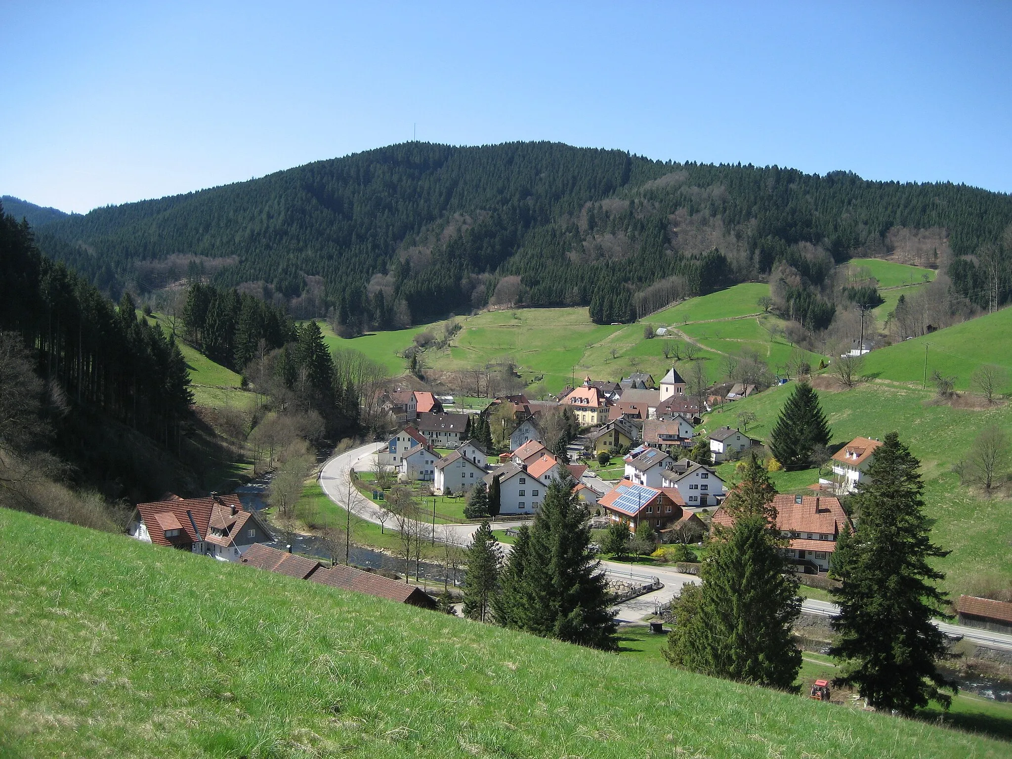 Photo showing: Oberwolfach, "Walke" district. Oberwolfach, Schwarzwald region, Germany, Europe