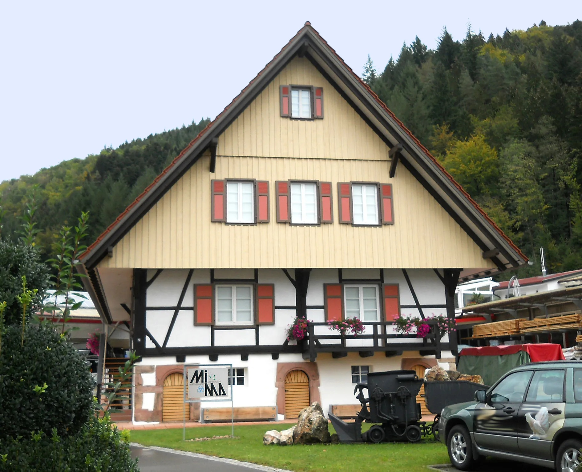 Photo showing: Mineralien- und Mathematikmuseum Oberwolfach (Hausansicht)