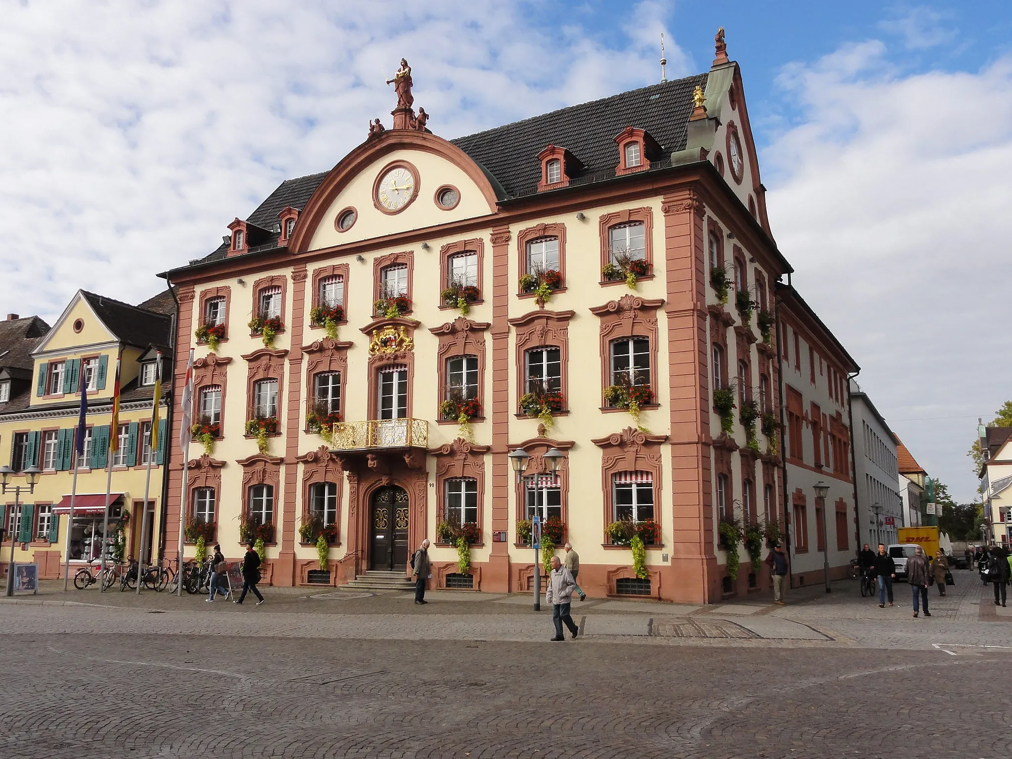 Photo showing: Baden-Württemberg, Offenburg, Rathaus (1741, Mathias Fuchs)