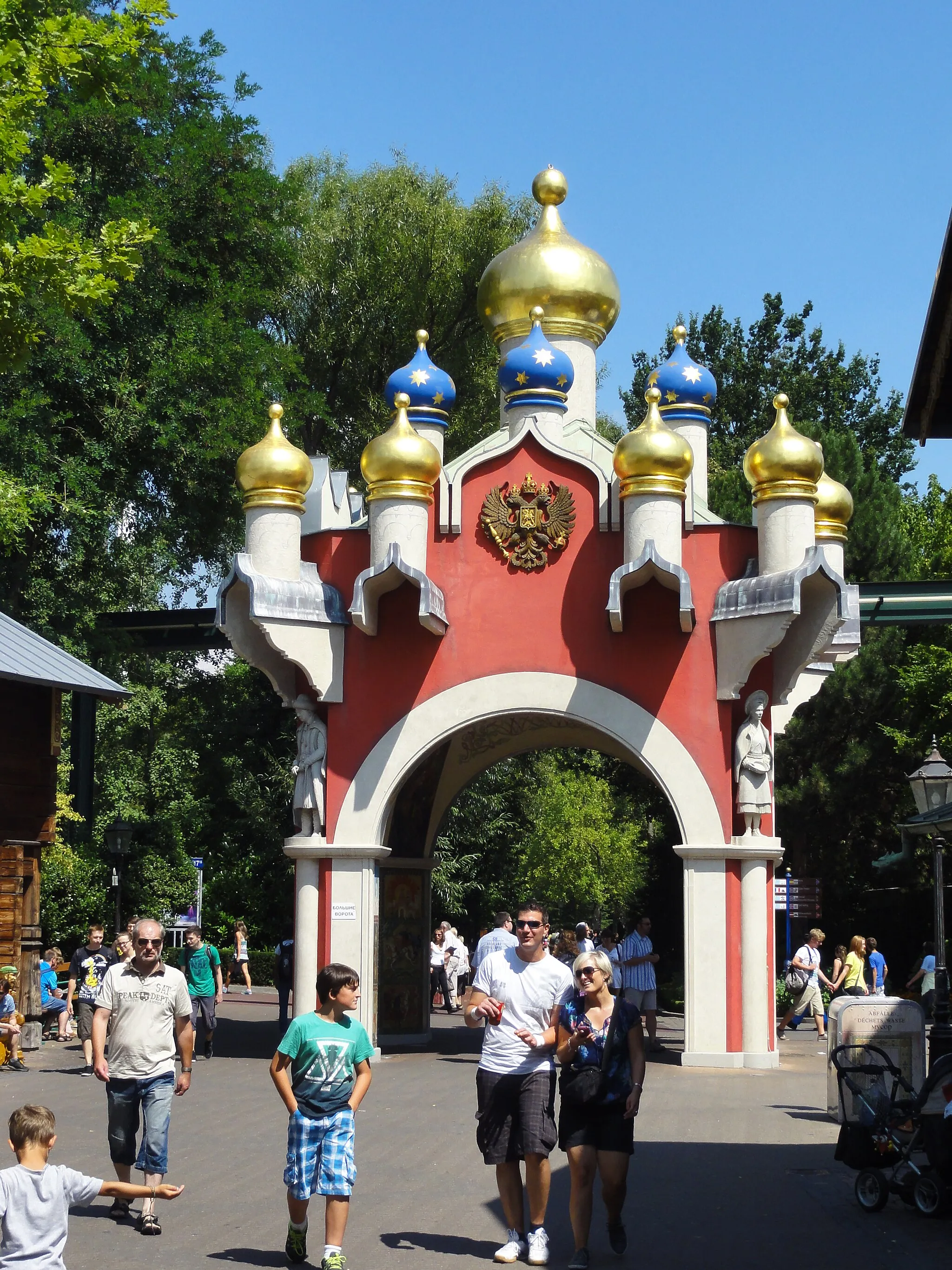 Photo showing: Quartier russe, Europa-Park, Rust, Bade-Wurtemberg, Allemagne.