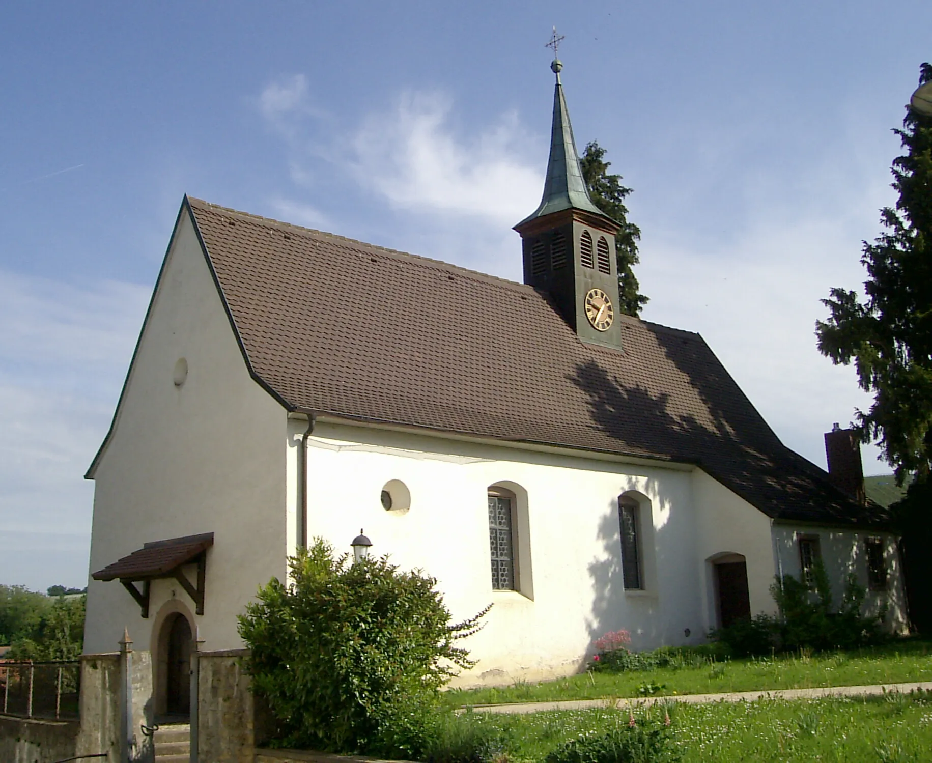 Photo showing: katholische St.-Nikolaus-Kapelle in Mauchen, Gemeinde Schliengen