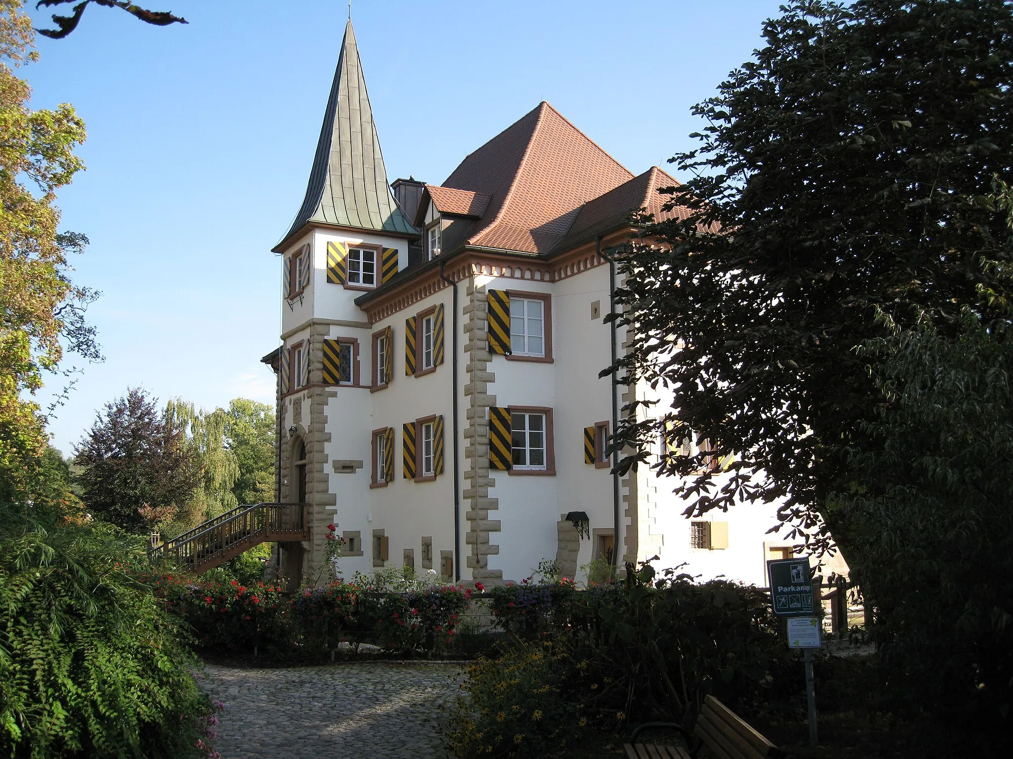 Photo showing: Schloss Entenstein, das heutige Rathaus von Schliengen