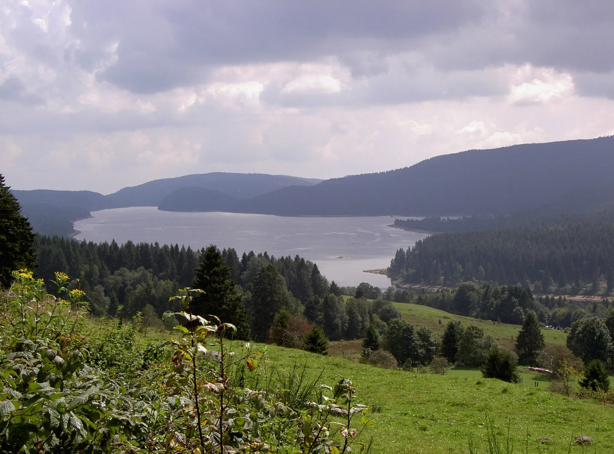 Photo showing: Schluchsee seen from Aha