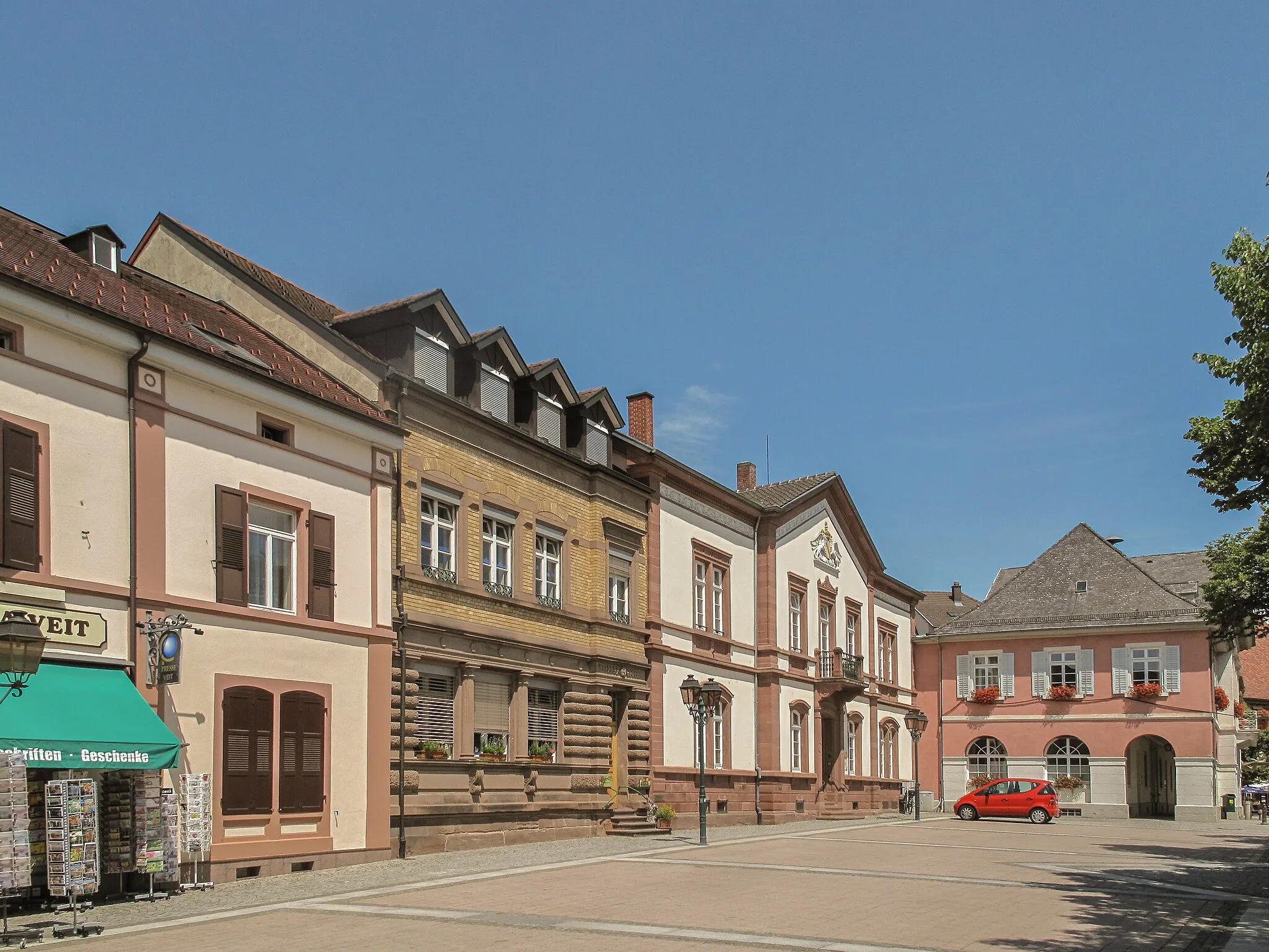 Photo showing: Schopfheim, market square