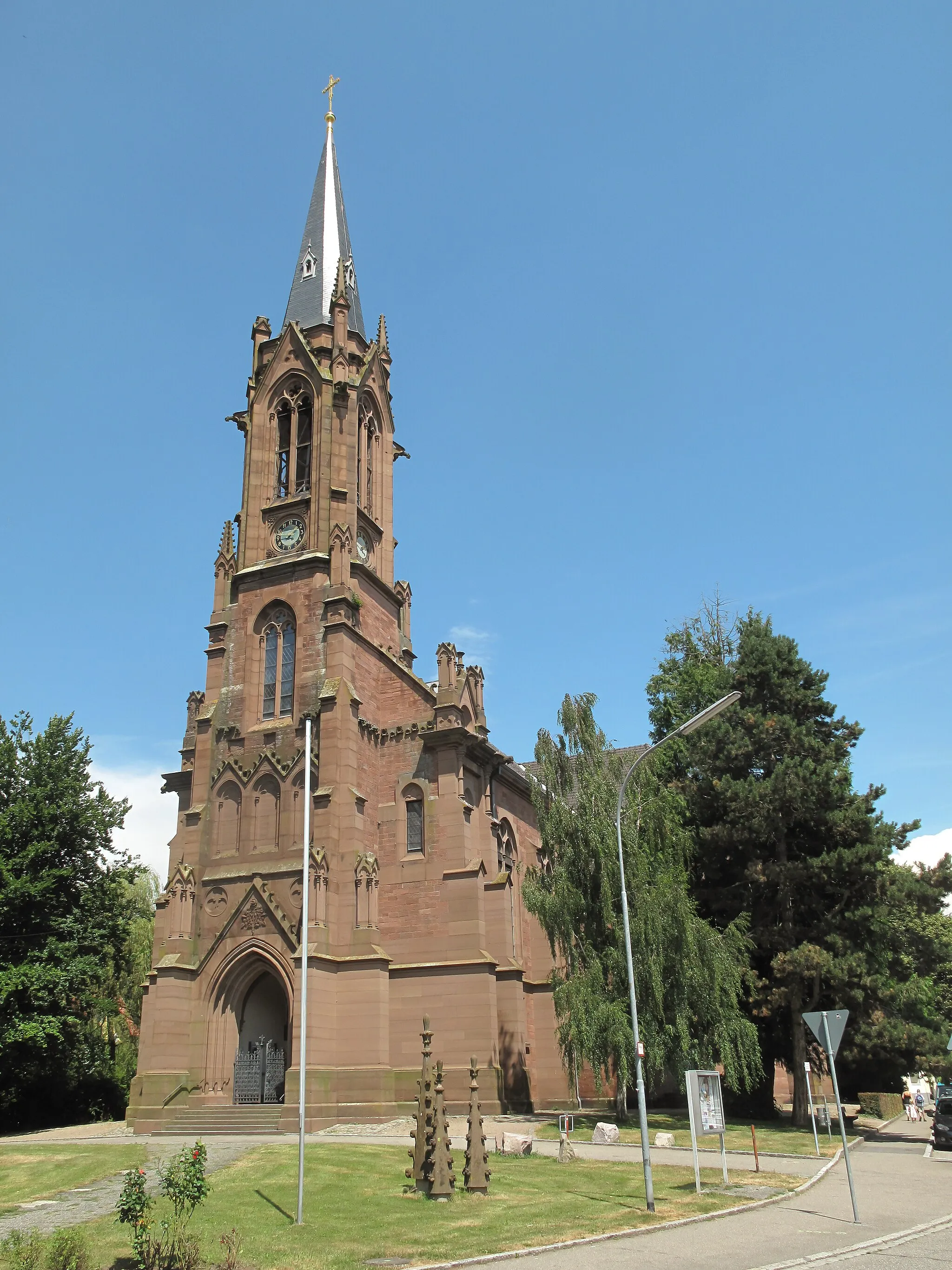 Photo showing: Schopfheim, reformed church