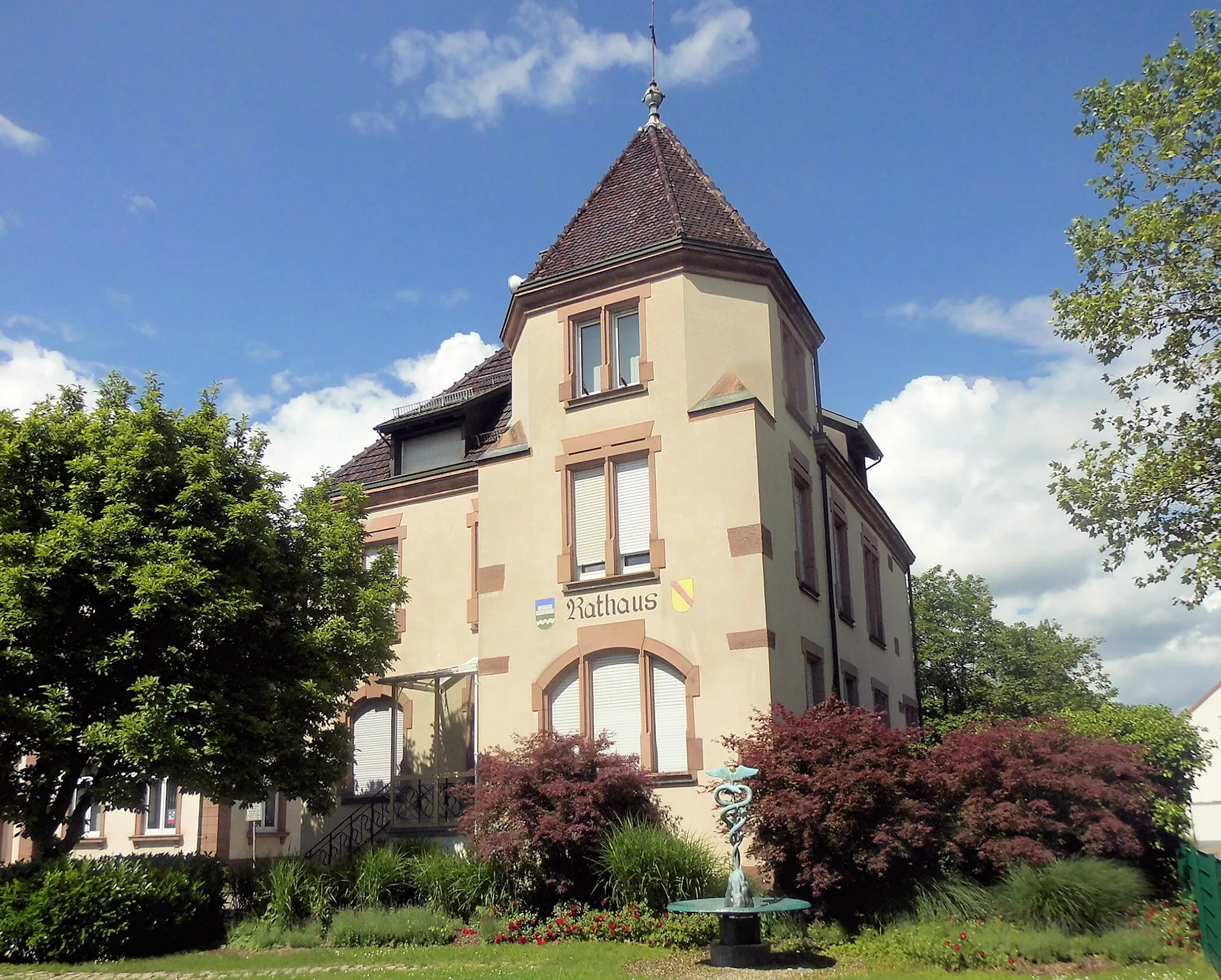 Photo showing: Rathaus der Gemeinde Steinen, Landkreis Lörrach