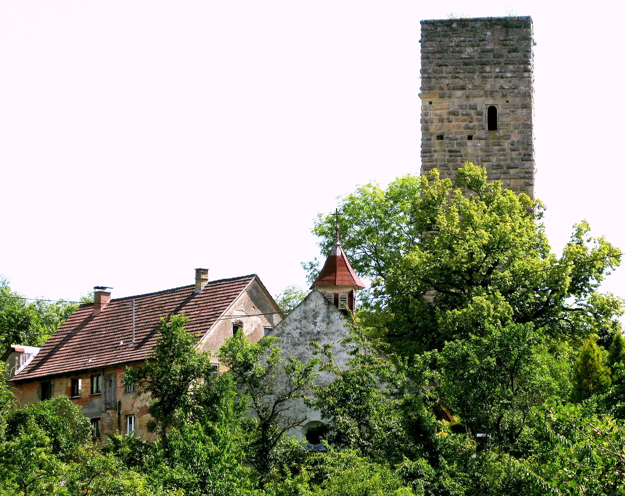 Photo showing: Reste der Burg Tengen.